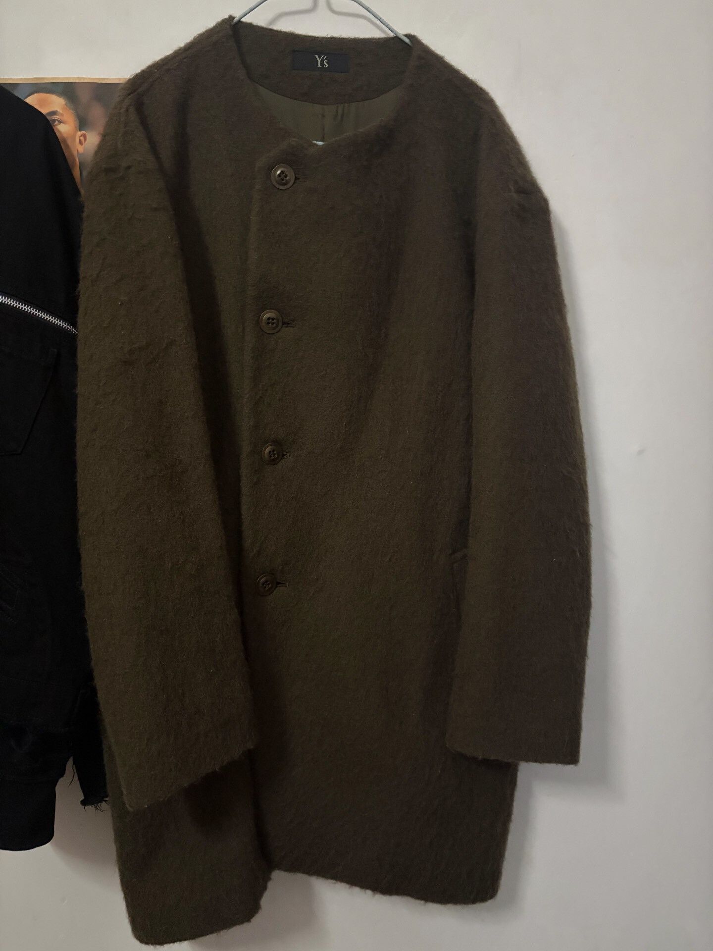Yohji Yamamoto Yohji Yamamoto Long Uncollared Jacket Size M / US 6-8 / IT 42-44 - 1 Thumbnail