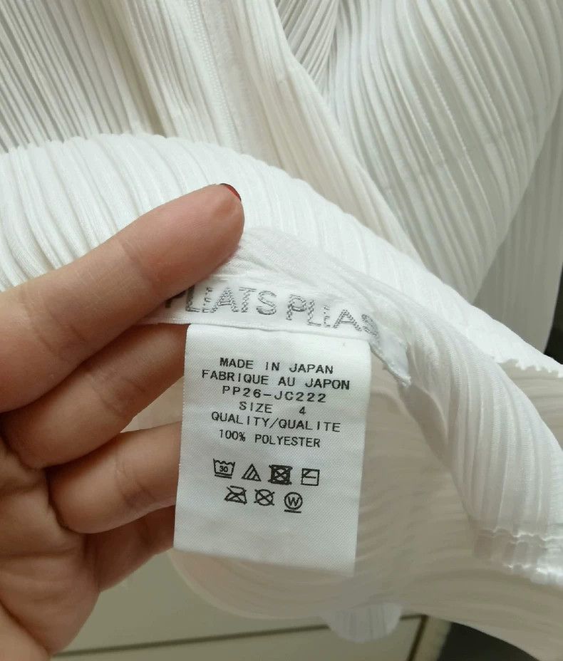 Issey Miyake issey miyake size:4 white jacket Size XXS / US 00 / IT 34 - 2 Thumbnail