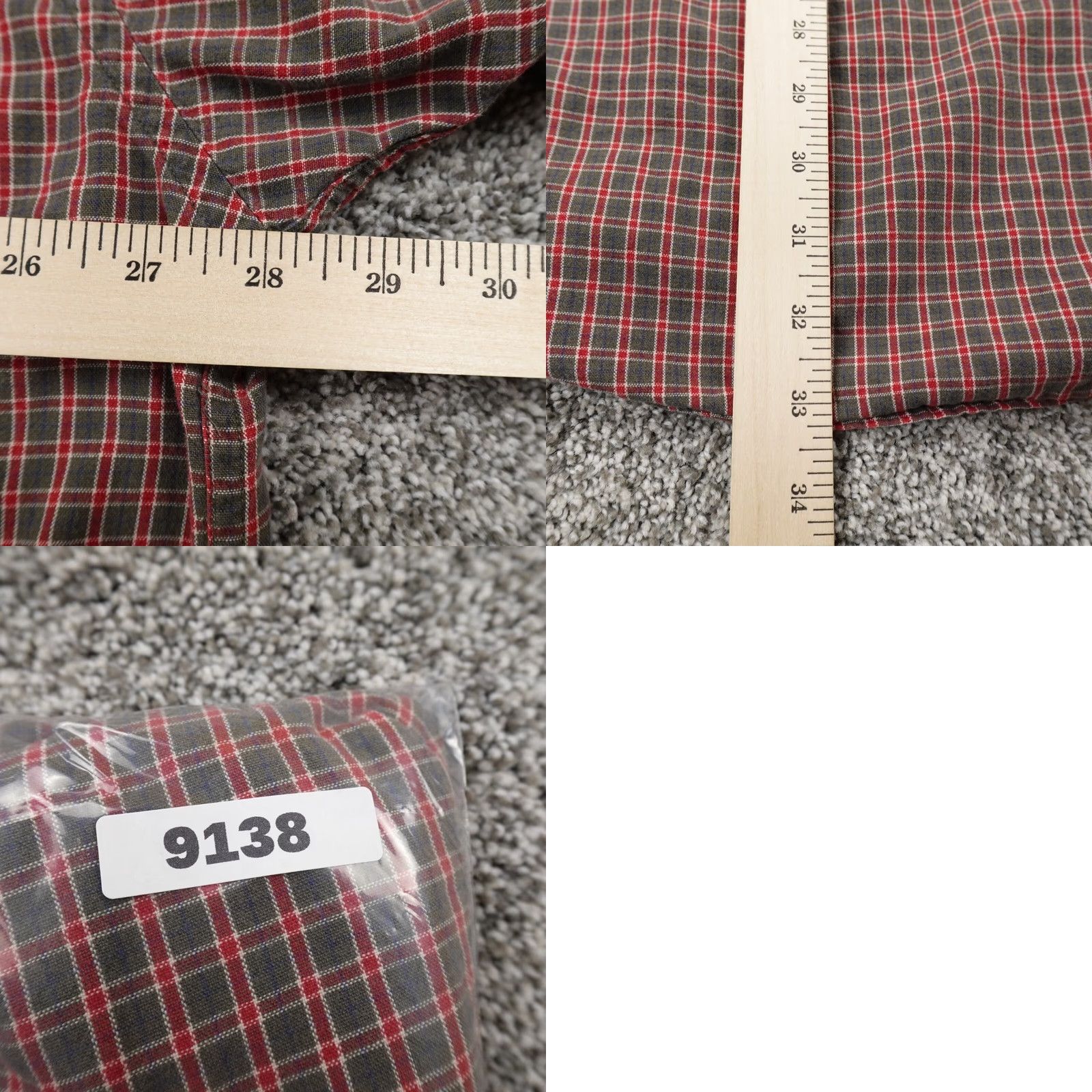 Abercrombie & Fitch VINTAGE Abercrombie & Fitch Shirt Mens XL Red Long Sleeve Button-Up 90s Y2K 00s Size US XL / EU 56 / 4 - 9 Thumbnail