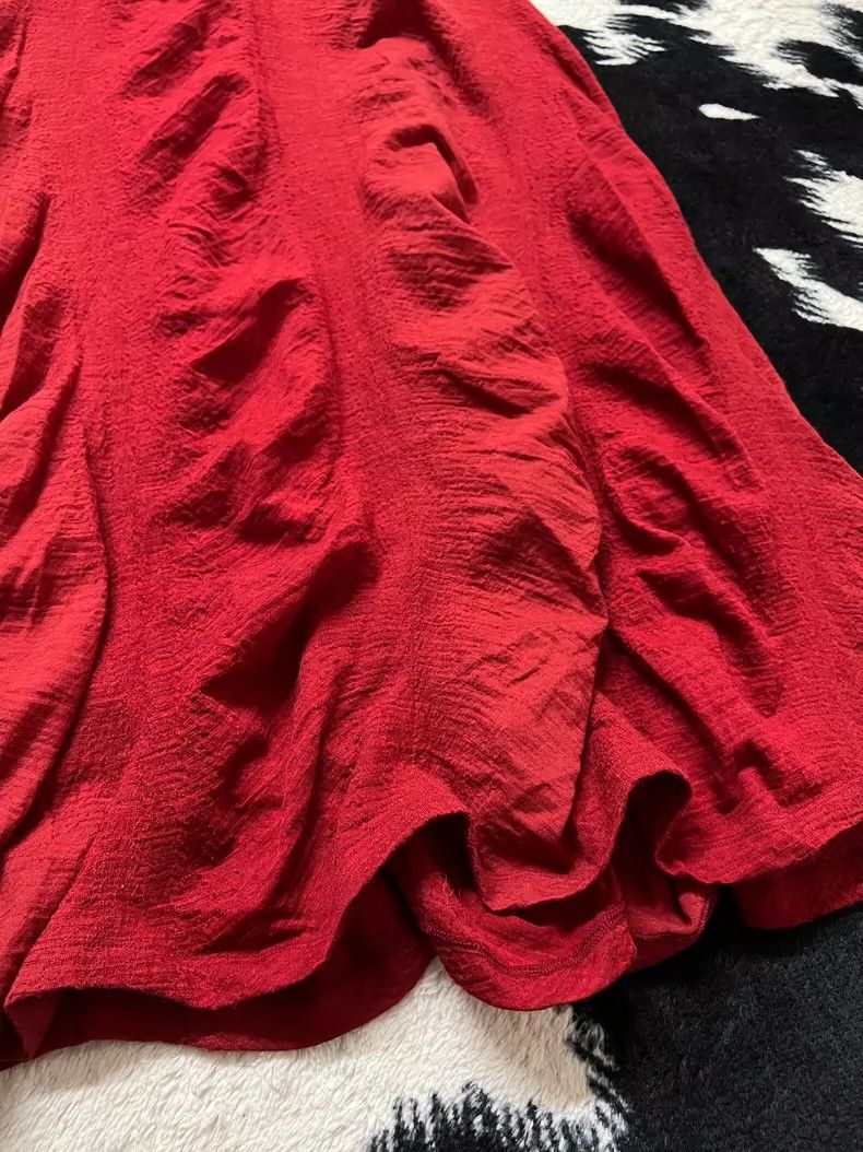 Issey Miyake issey miyake size:m Pleated bubble wool skirt Size 42" / US 20 - 3 Thumbnail