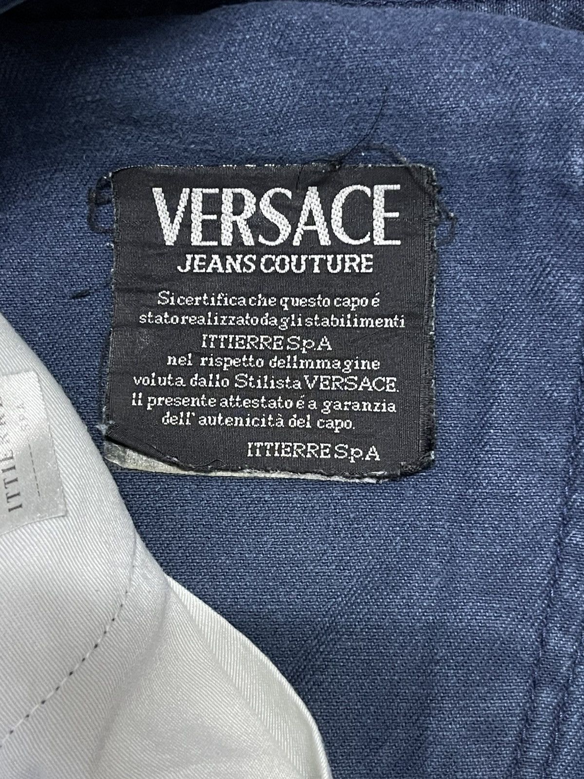 Versace Jeans Couture × Vintage Versace Jeans Couture Italy Vintage Size US 33 - 21 Thumbnail