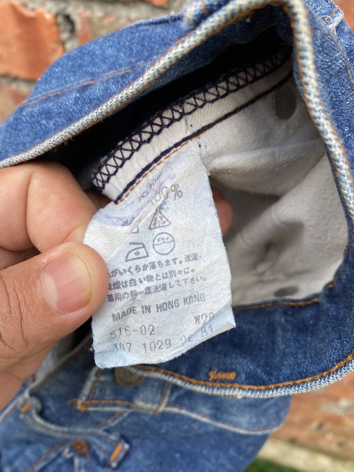 Levi's × Levi's Vintage Clothing × Vintage size 28x33 vintage levi's 516 flare bootcut orange tab Size 28" / US 6 / IT 42 - 7 Thumbnail