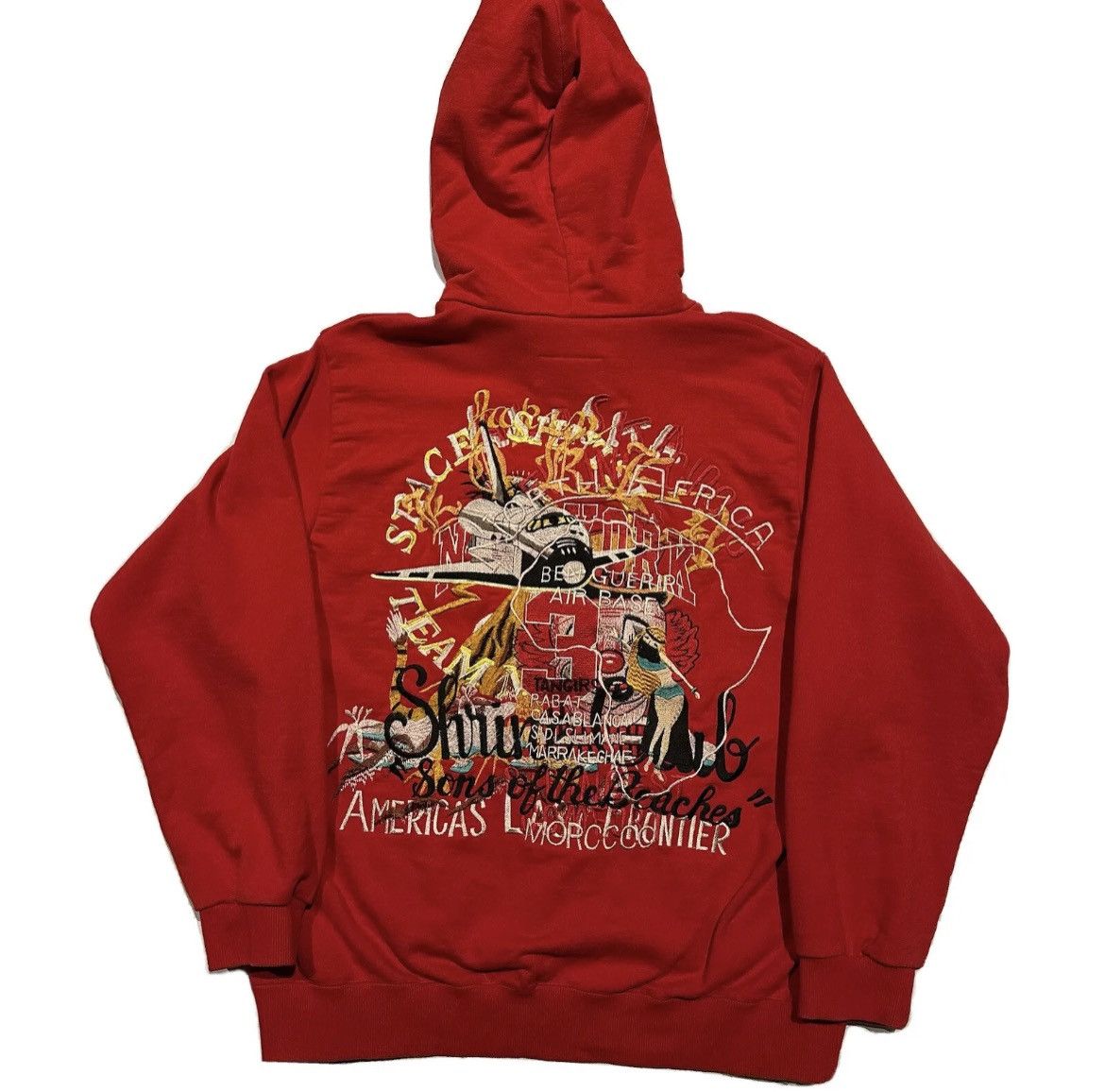 トップス doublet HIDDEN CHAOS EMBROIDERY HOODIE HIDDEN CHAOS doublet EMBROIDERY HOODIE トップス
