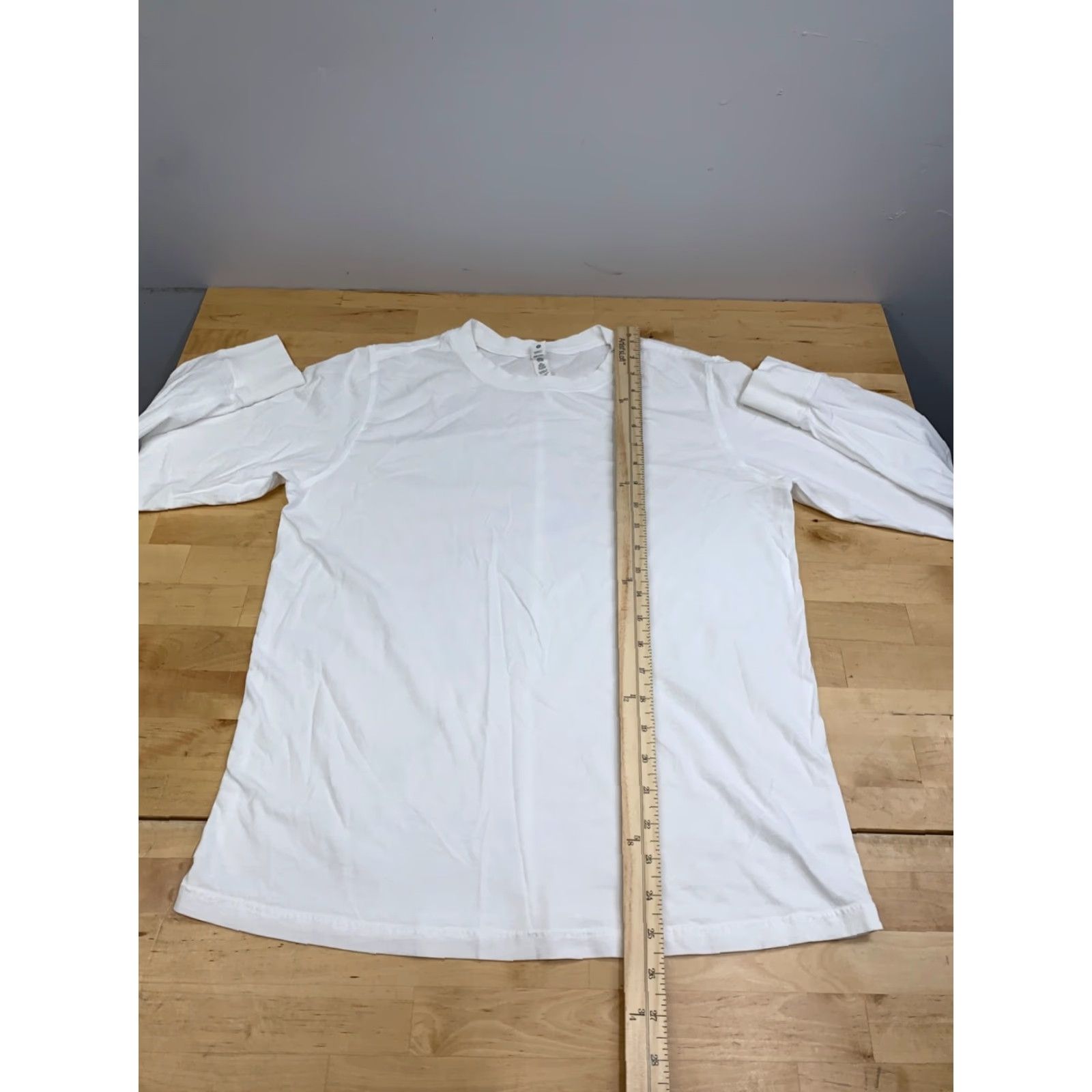 Lululemon Lululemon All Yours Long Sleeve Top Women 4 White Casual Activewear 13002 Size S / US 4 / IT 40 - 3 Thumbnail