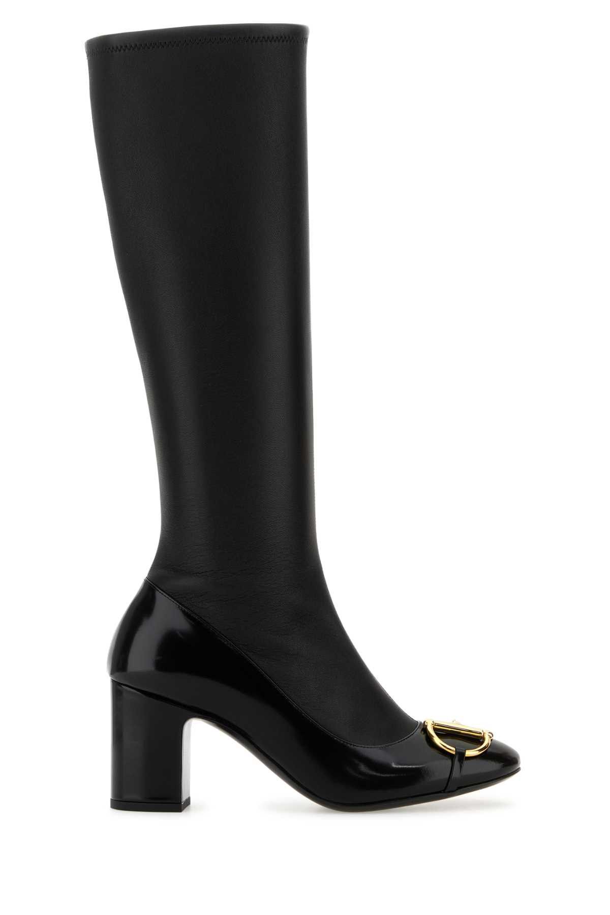 Gucci Black Leather Boots Size US 8.5 / IT 38.5 - 1 Thumbnail