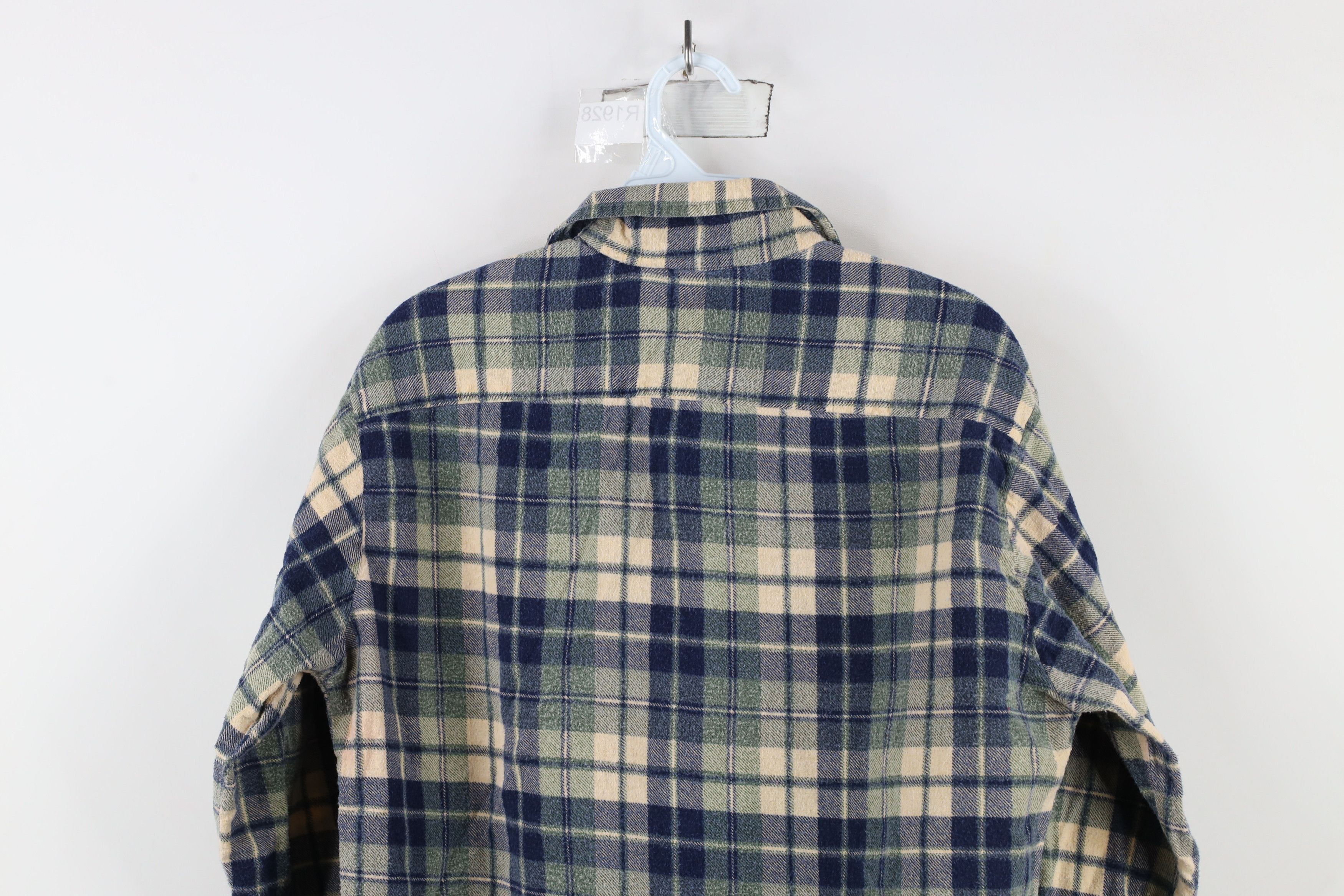 Dickies × Vintage Vintage 80s 90s Dickies Flannel Collared Button Shirt Plaid Size US M / EU 48-50 / 2 - 8 Thumbnail