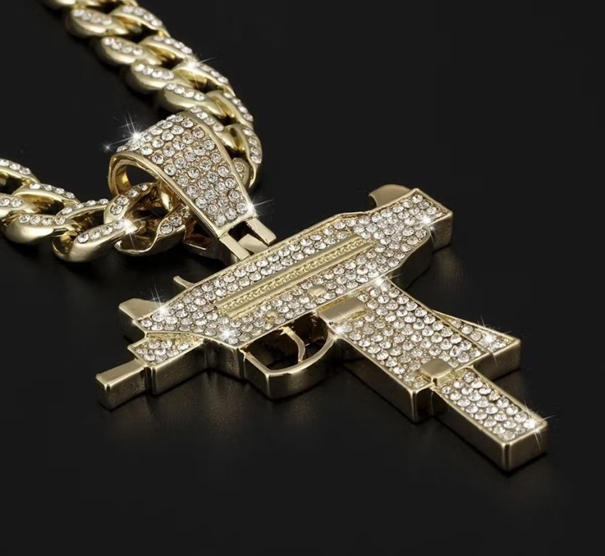 Japanese Brand × Vintage Uzi gun shiny pendant Size ONE SIZE - 3 Thumbnail