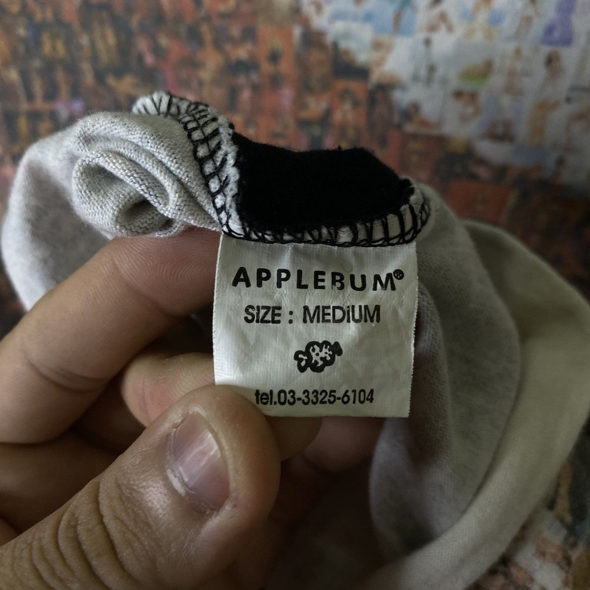 Japanese Brand Applebum x Rappers Rap Tees LS T Shirt Size US L / EU 52-54 / 3 - 6 Thumbnail