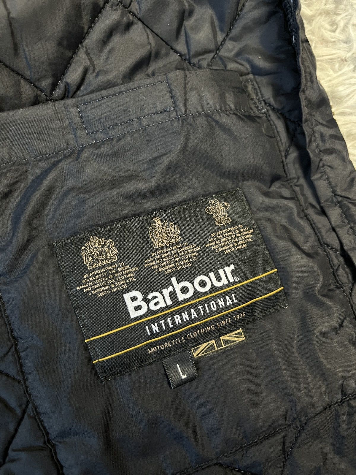 Barbour Barbour International Axle Quilted Jacket Size US L / EU 52-54 / 3 - 9 Thumbnail