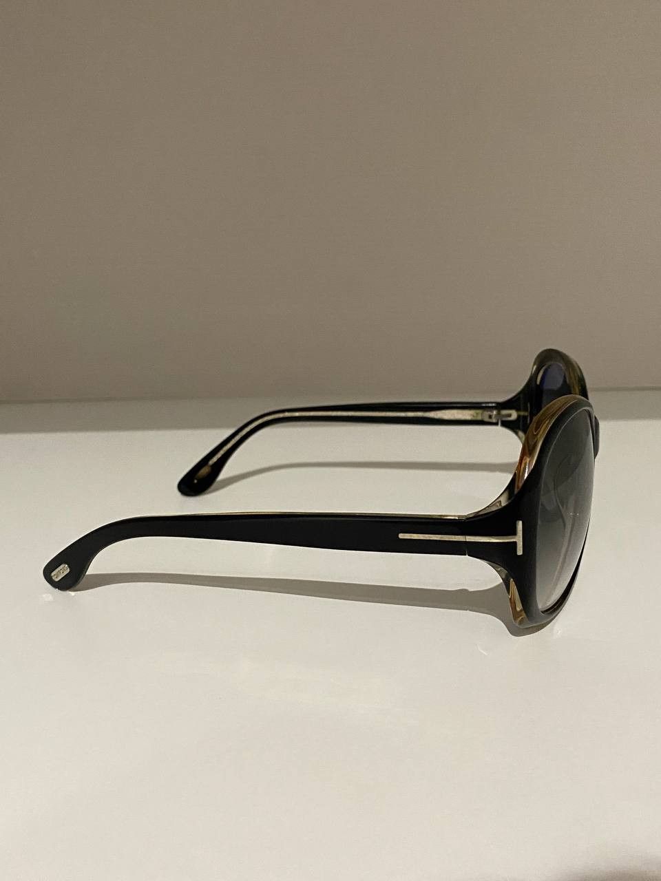 Tom Ford Tom Ford CECILE Oval Oversized Retro Vintage Y2k Sunglasses Size ONE SIZE - 5 Thumbnail