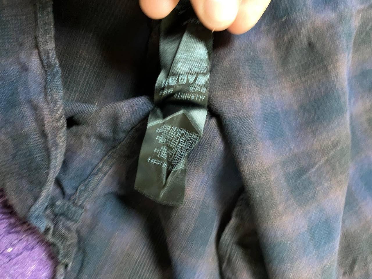 Allsaints Vintage Allsaints Checkered Button Up Shirt Size L Size US L / EU 52-54 / 3 - 4 Thumbnail