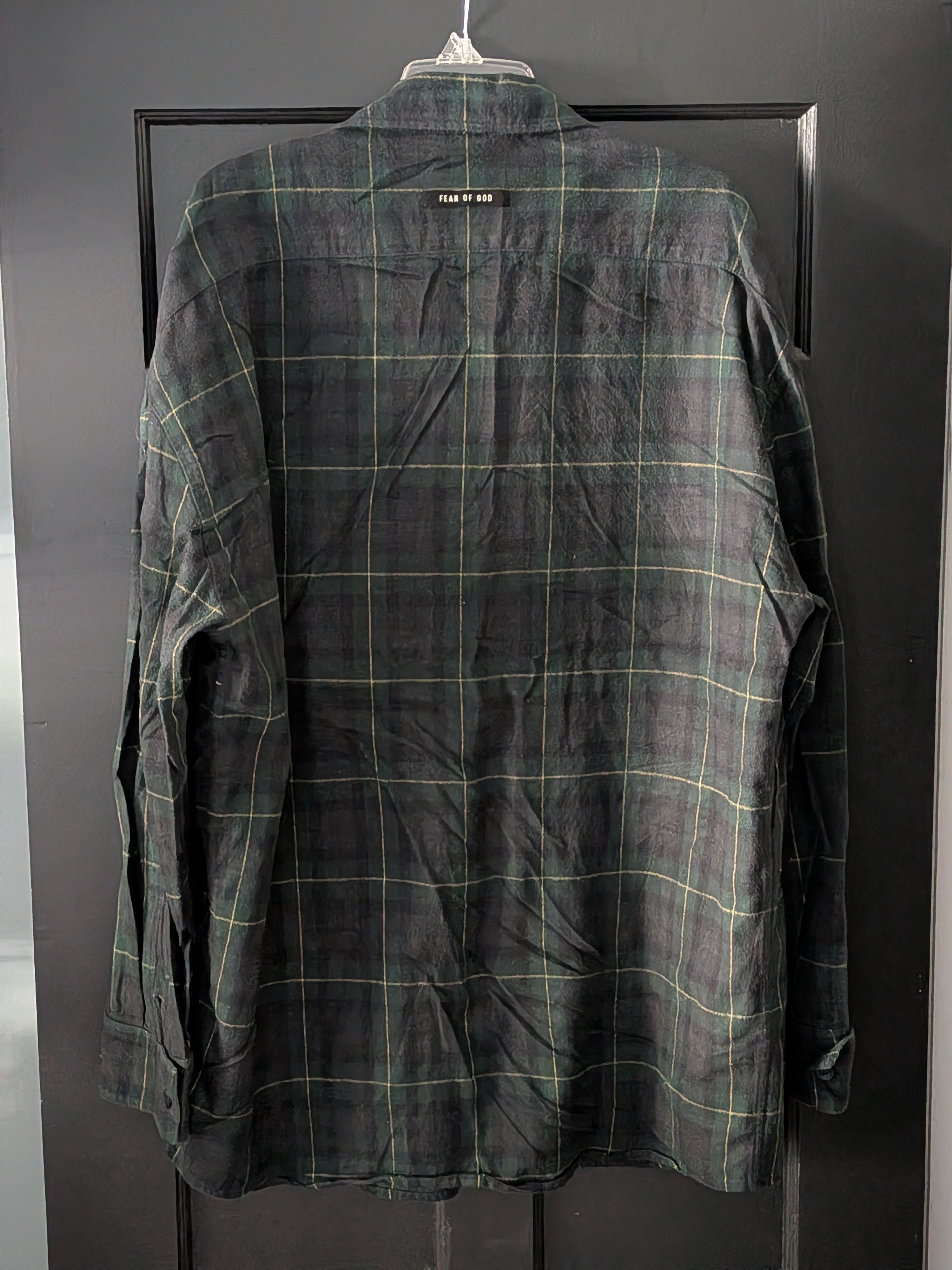 Fear of God 6th Collection Flannel Button Up Size US XL / EU 56 / 4 - 3 Thumbnail