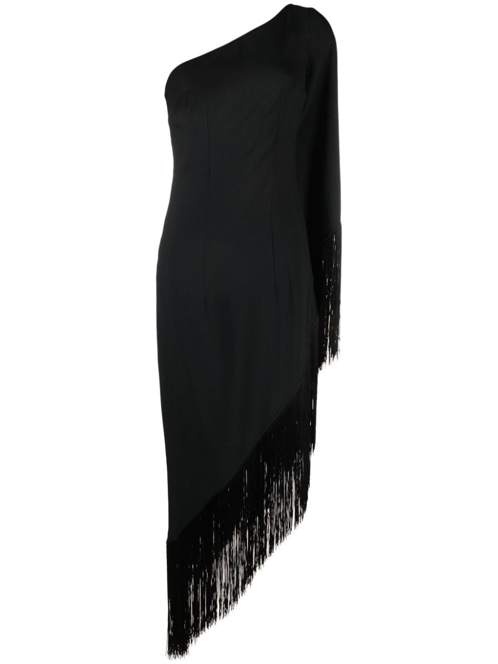 Other AVENTADOR FRINGED CRÊPE LONG DRESS Size S / US 4 / IT 40 - 1 Thumbnail