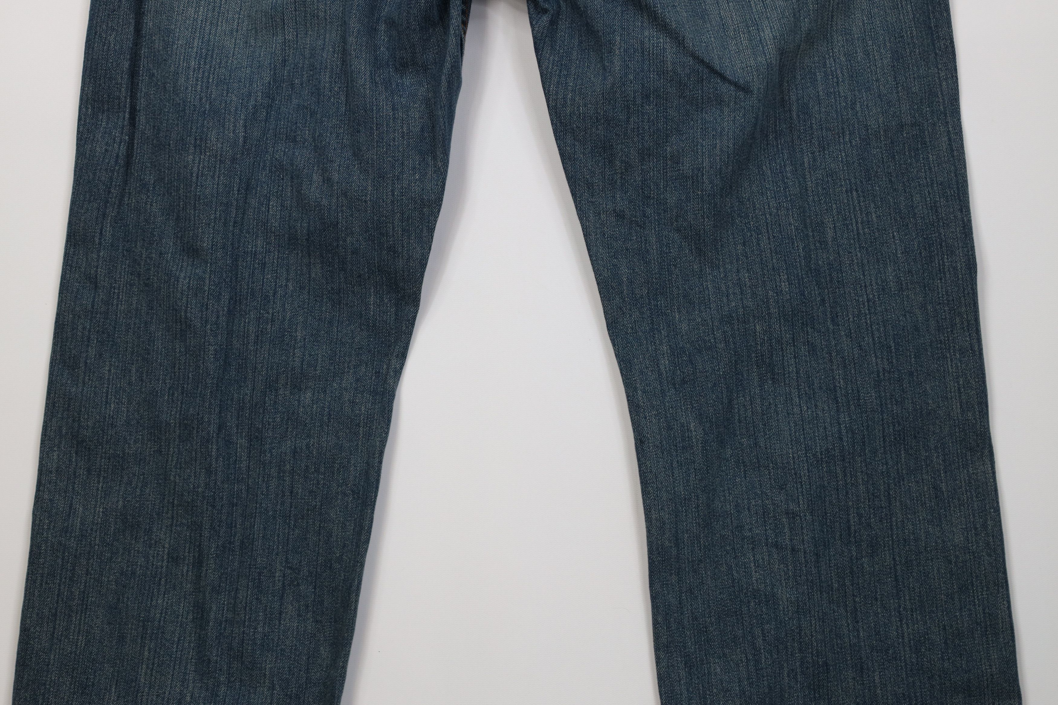 Levi's Vintage Y2K Levis 569 Relaxed Straight Wide Leg Jeans Blue Size US 38 / EU 54 - 12 Thumbnail