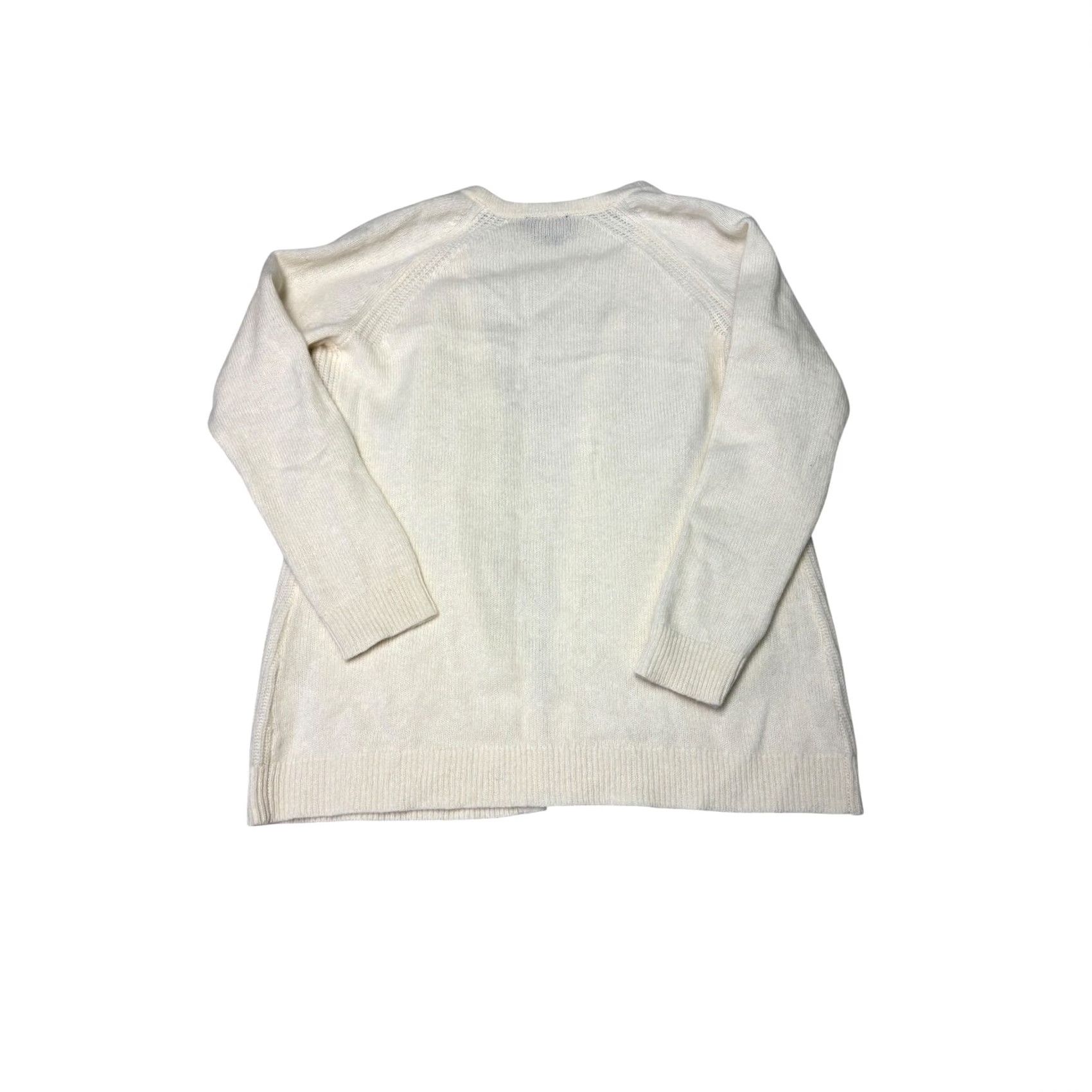 Pendleton Pendleton Cardigan Shirt Ivory Open Front Knit Wool Angora Petite S Size S / US 4 / IT 40 - 2 Thumbnail