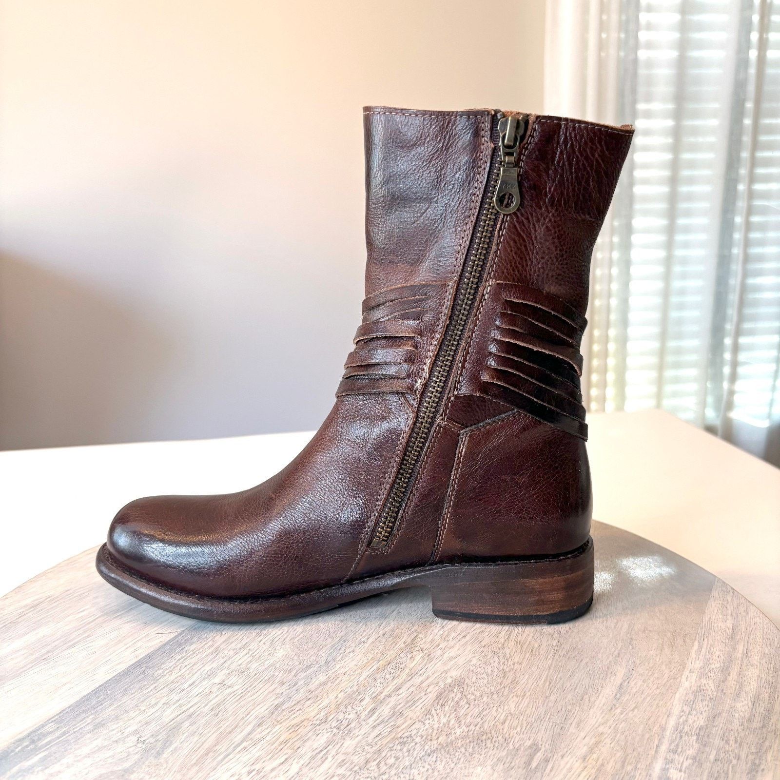 Bed Stu Bed Stu Cobbler Series Ankle Boots Leather Women's US Sz 7 Size US 7 / IT 37 - 8 Thumbnail