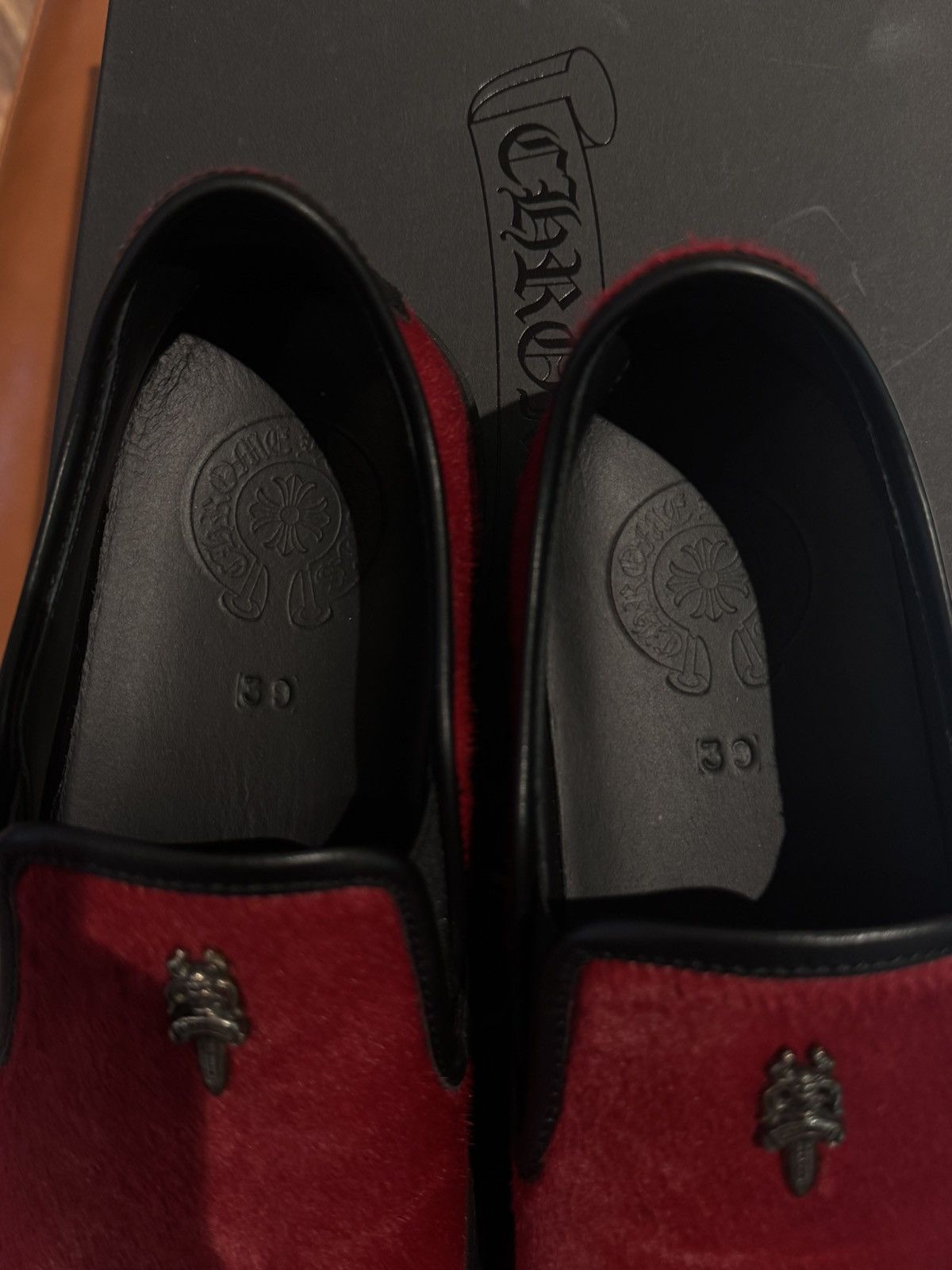 Chrome Hearts Brand New Chrome Hearts Dagger Slip Ons Size US 7.5 / EU 40-41 - 5 Thumbnail