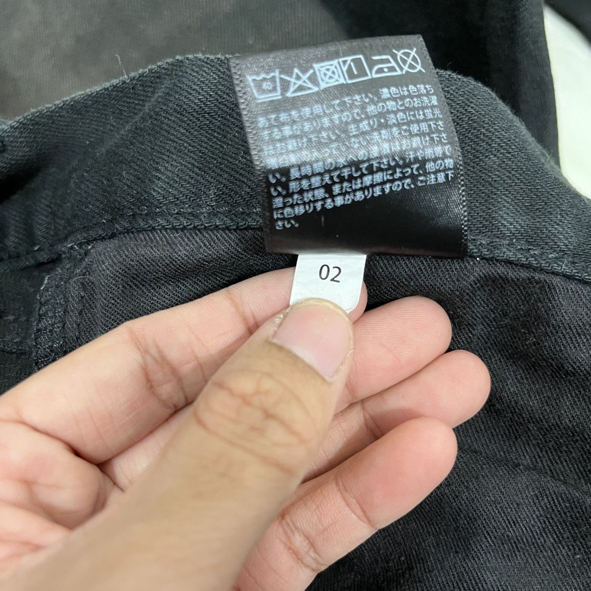 Japanese Brand Vintage Japanese Designer Black Selvedge Denim Size US 36 / EU 52 - 21 Thumbnail