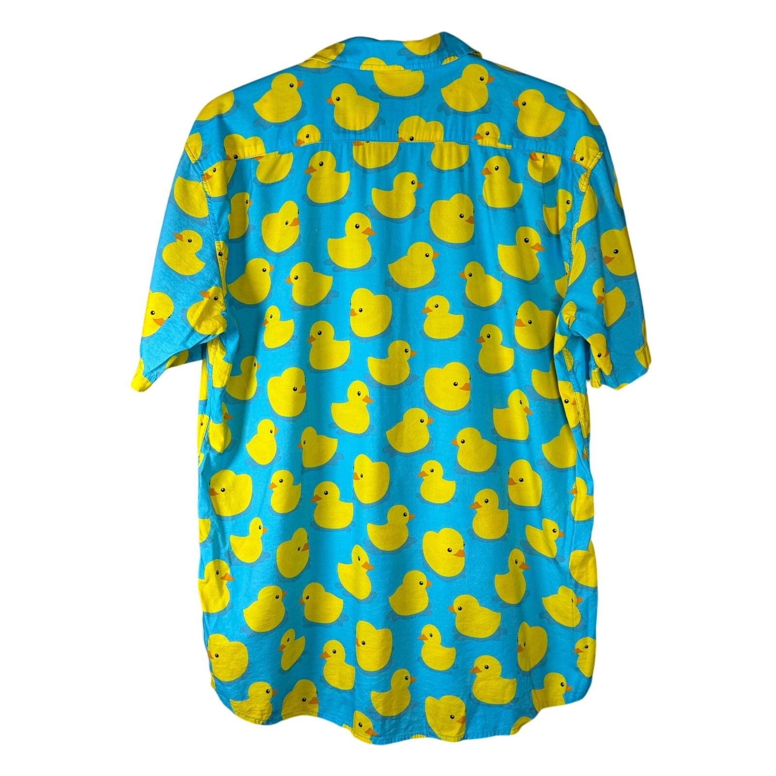 Tipsy Elves Tipsy Elves Rubber Ducky Short Sleeve Hawaiian Shirt Men’s Size US XXL / EU 58 / 5 - 2 Thumbnail
