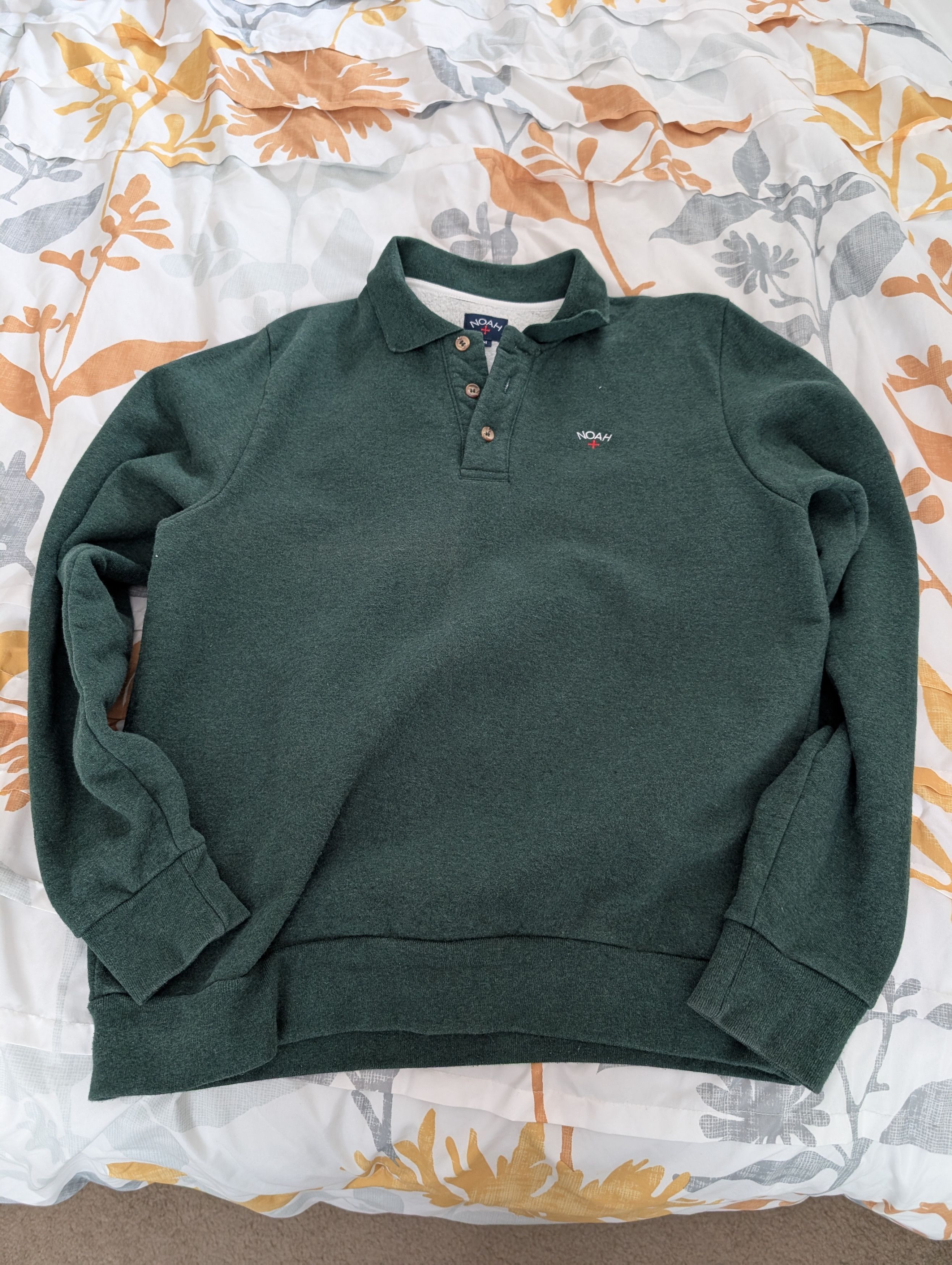 Noah Noah NY Shetland Sweater in Garden Leaf Green | Grailed