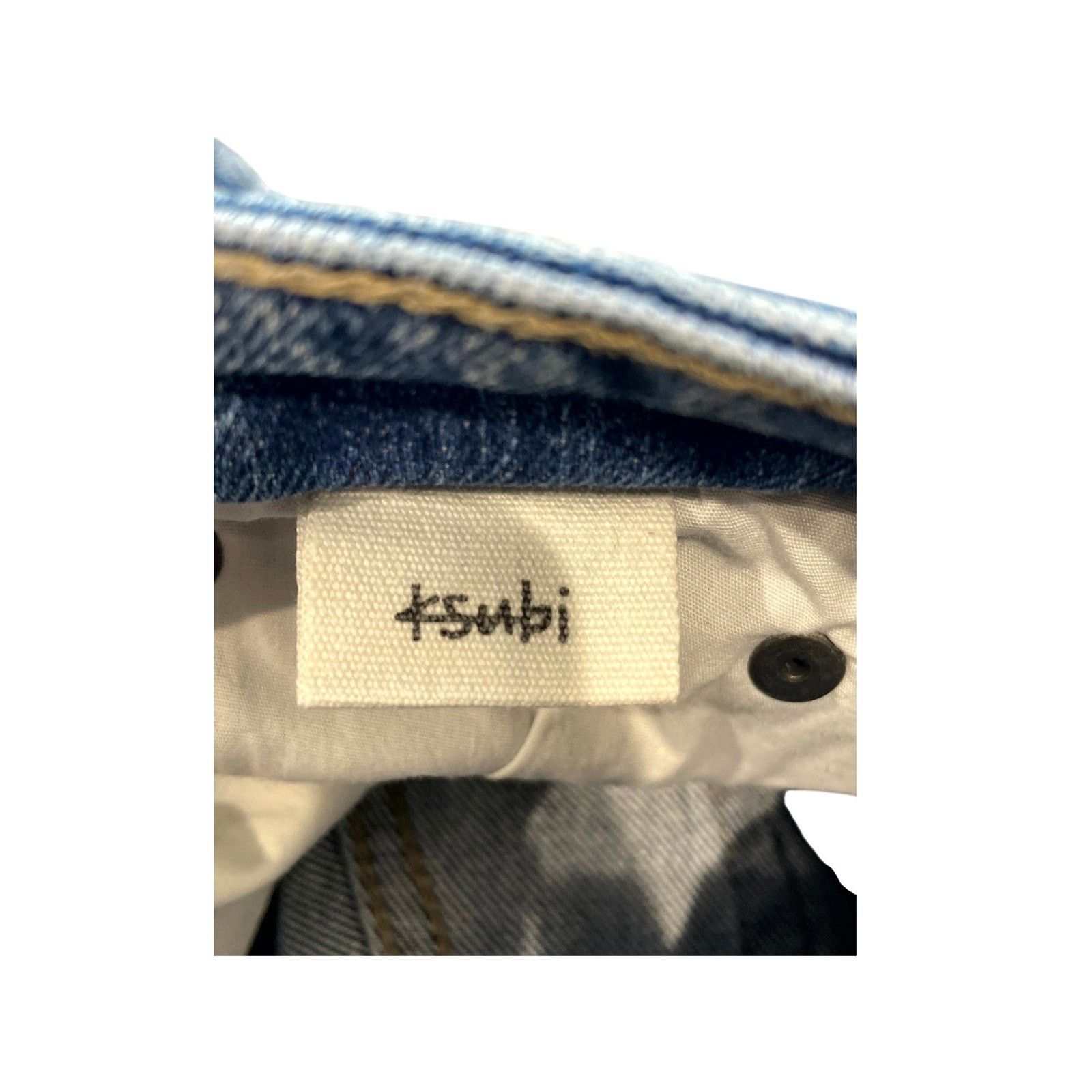 Ksubi Ksubi "Cheetah Patchwork" Light Wash Jeans Size US 30 / EU 46 - 8 Thumbnail