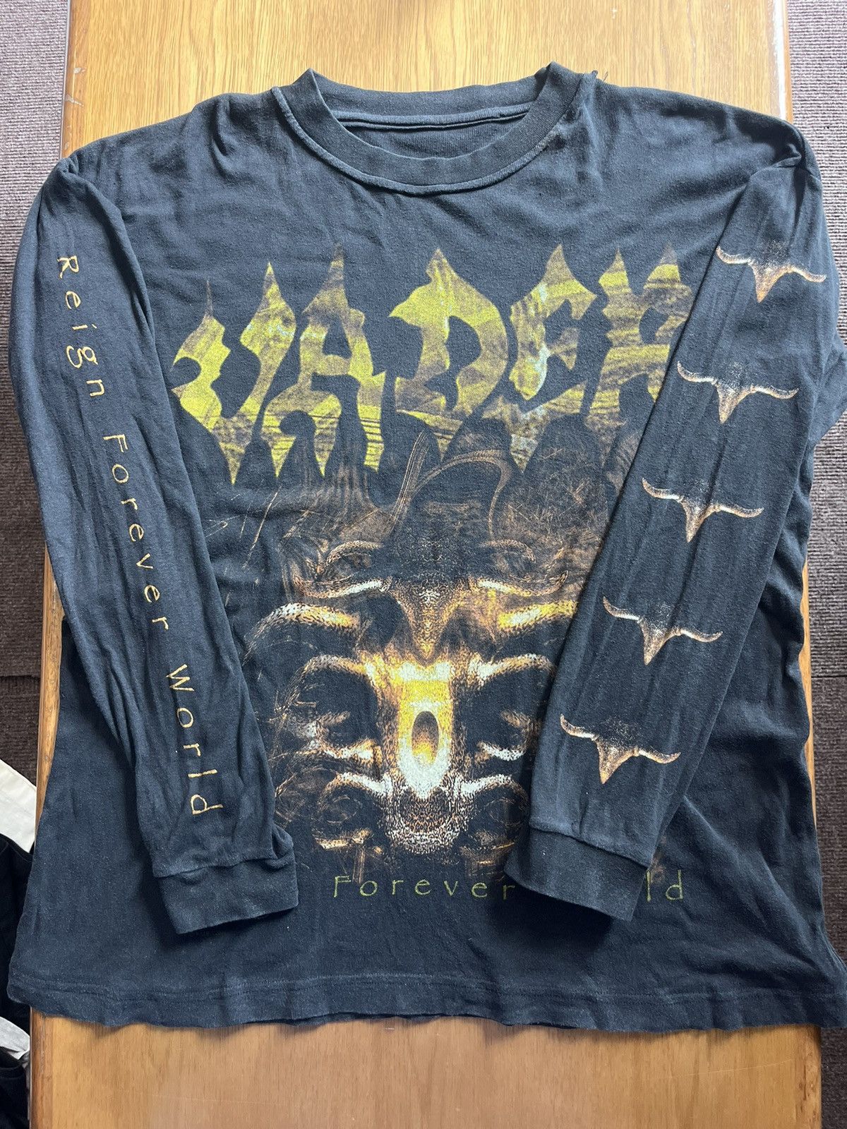 Band Tees Vintage VADER Reign Forever World 2001’s Band Tour Shirt Size US XL / EU 56 / 4 - 7 Thumbnail