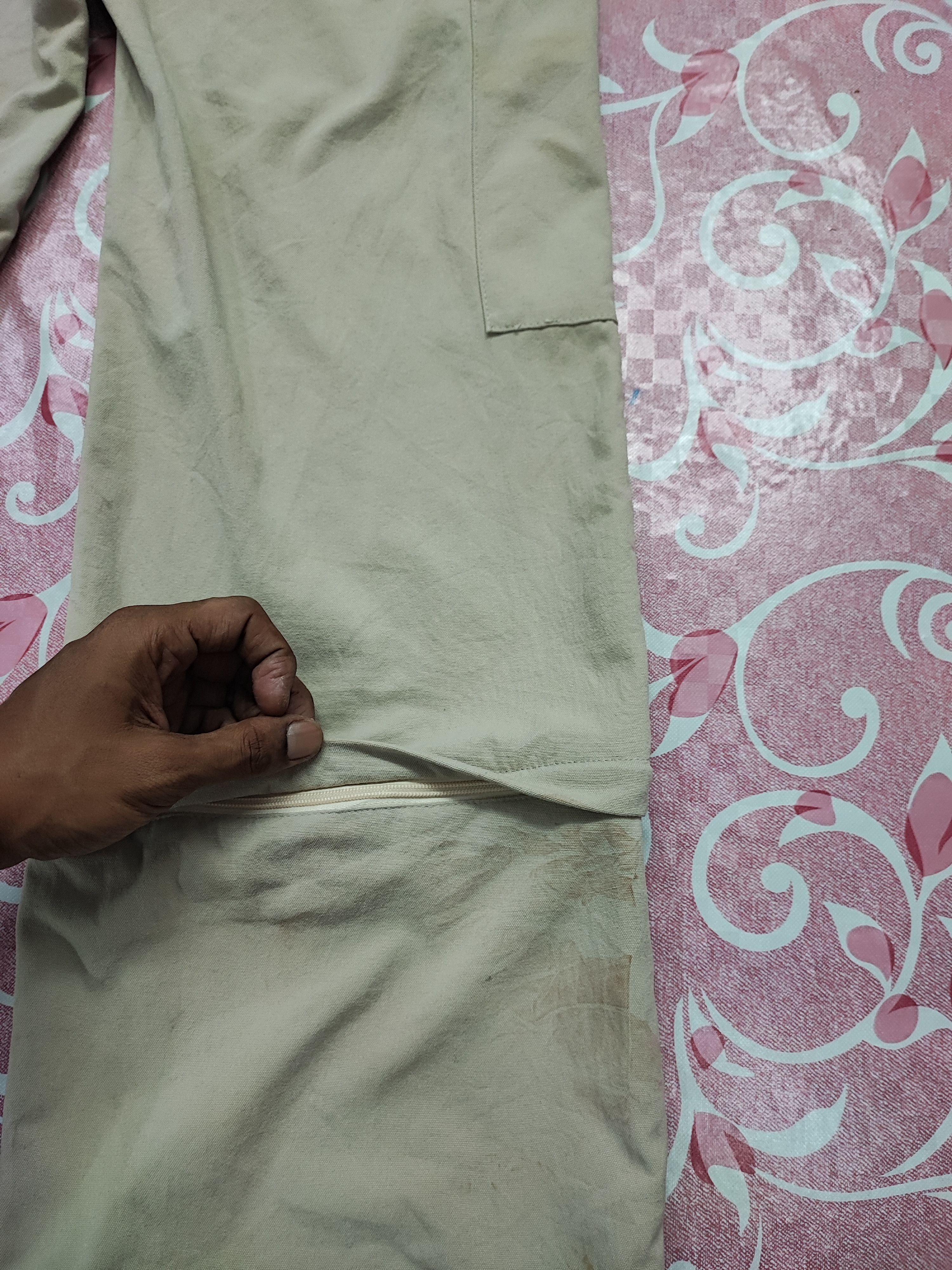 Sessions Cargo Light Pants Session Girl Brooklyn Khaki Size 31" - 17 Thumbnail