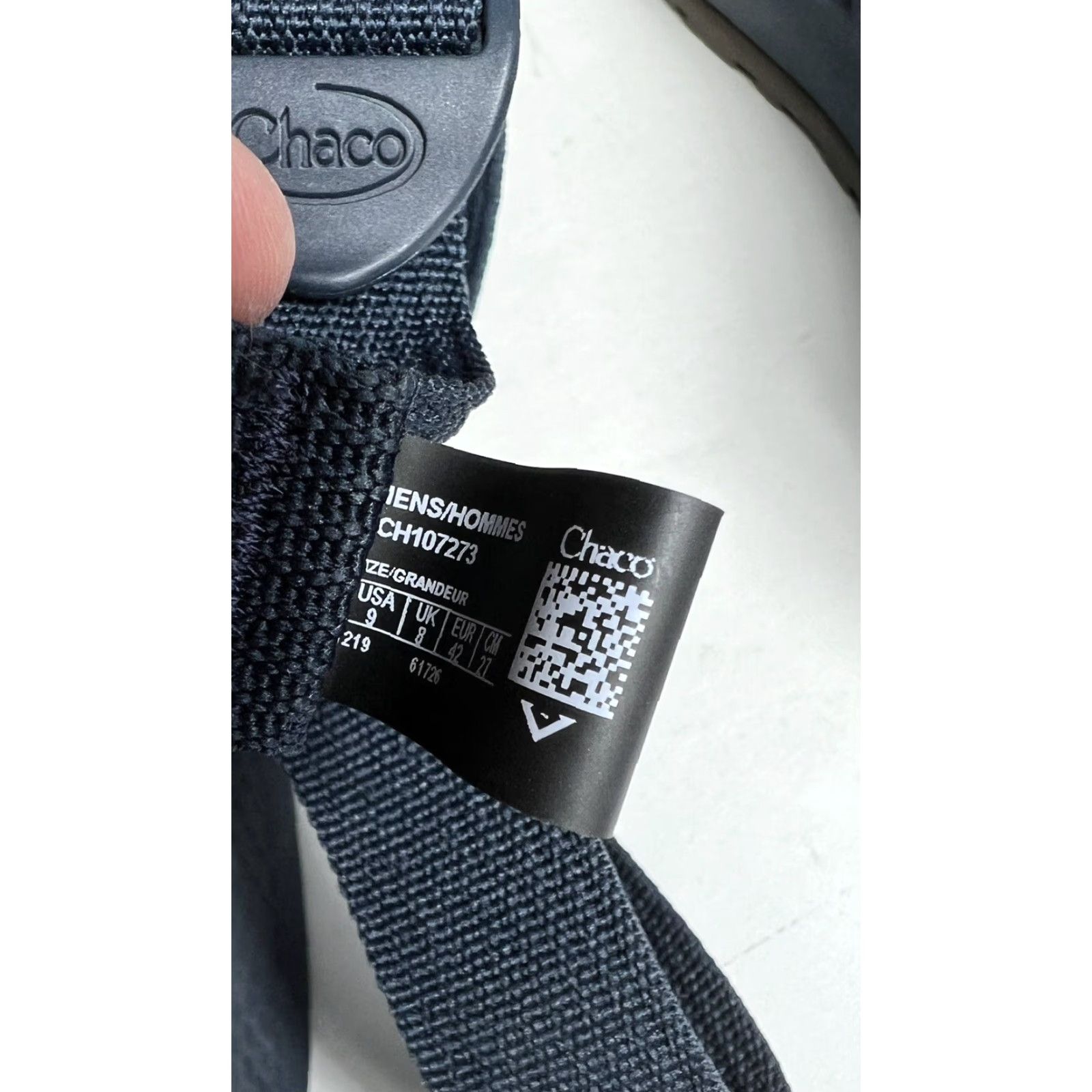 Chaco Chaco Sandal Lowdown Mens Size 9 Navy Marine Colorful Lowdown Sandal Size ONE SIZE - 6 Thumbnail