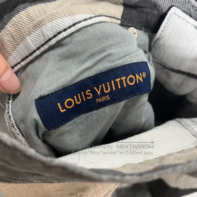 Louis Vuitton Louis Vuitton Portrait full print jeans Size US 28 / EU 44 - 3 Thumbnail
