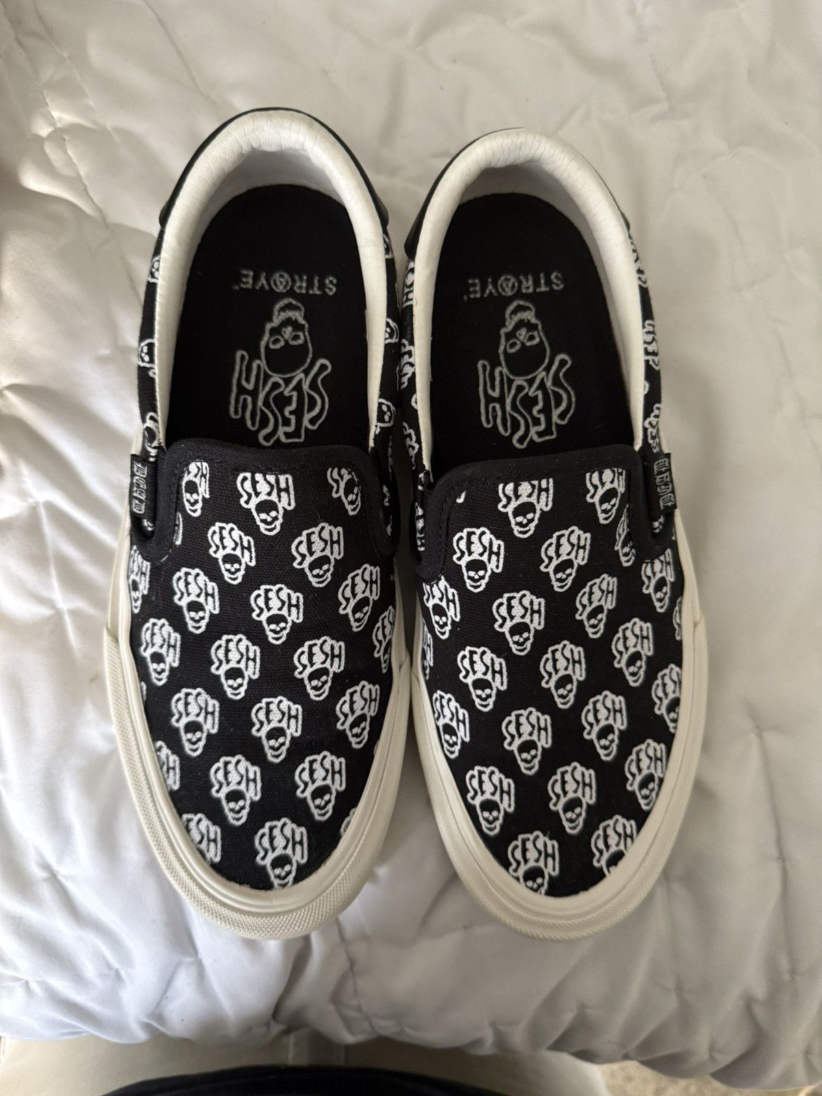 Bones × TeamSESH Bones Team Sesh Slip On Straye Size US 8 / EU 41 - 3 Thumbnail