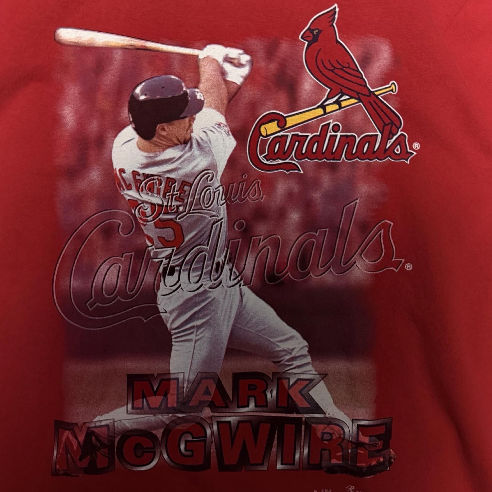 Designer Mark McGwire St. Louis Cardinals -- L -- Size US L / EU 52-54 / 3 - 2 Thumbnail