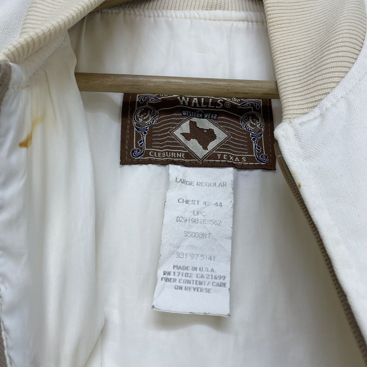 Vintage Vintage Walls Made In Usa Heavy Cotton Jacket Size US L / EU 52-54 / 3 - 7 Thumbnail