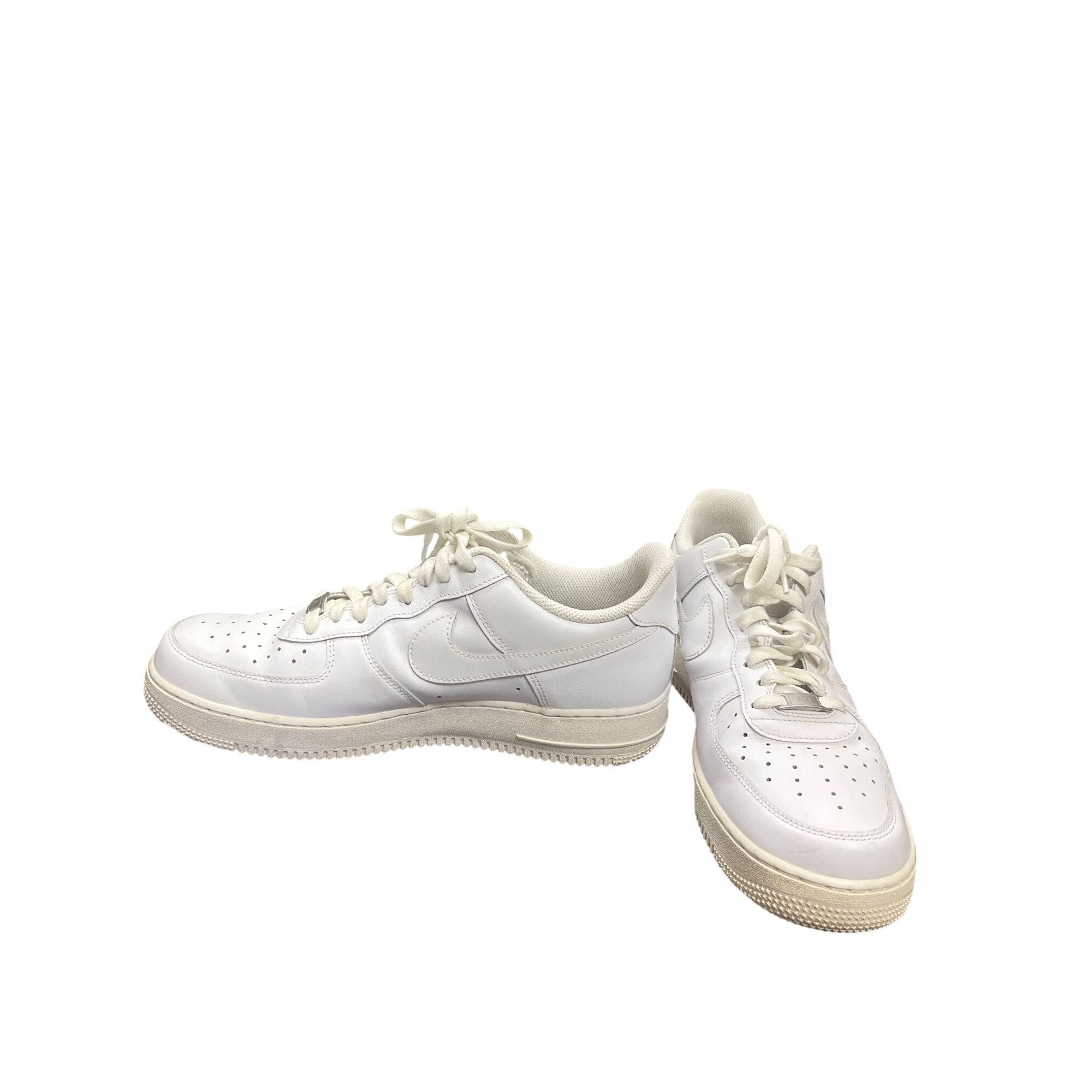 Nike Nike Air Force trip white mens low casual athletic sneakers Size US 10.5 / EU 43-44 - 2 Thumbnail