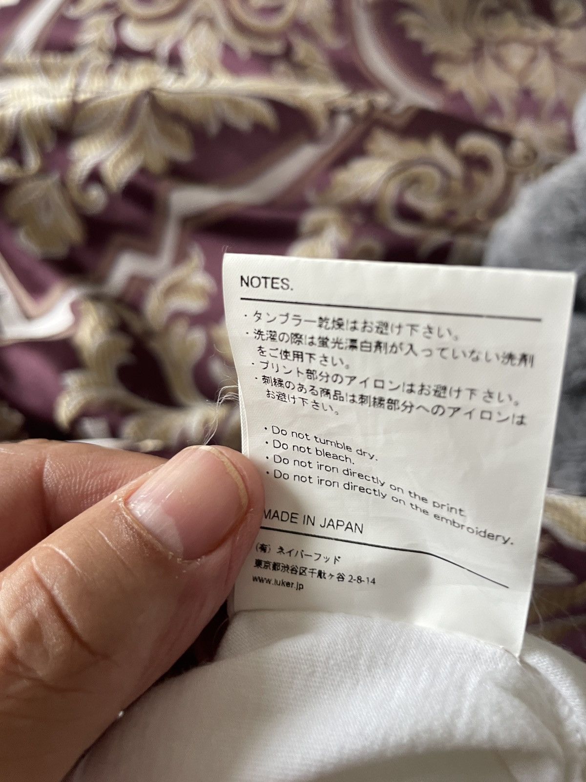 Japanese Brand Luker Rosary t shirt Size US M / EU 48-50 / 2 - 5 Thumbnail