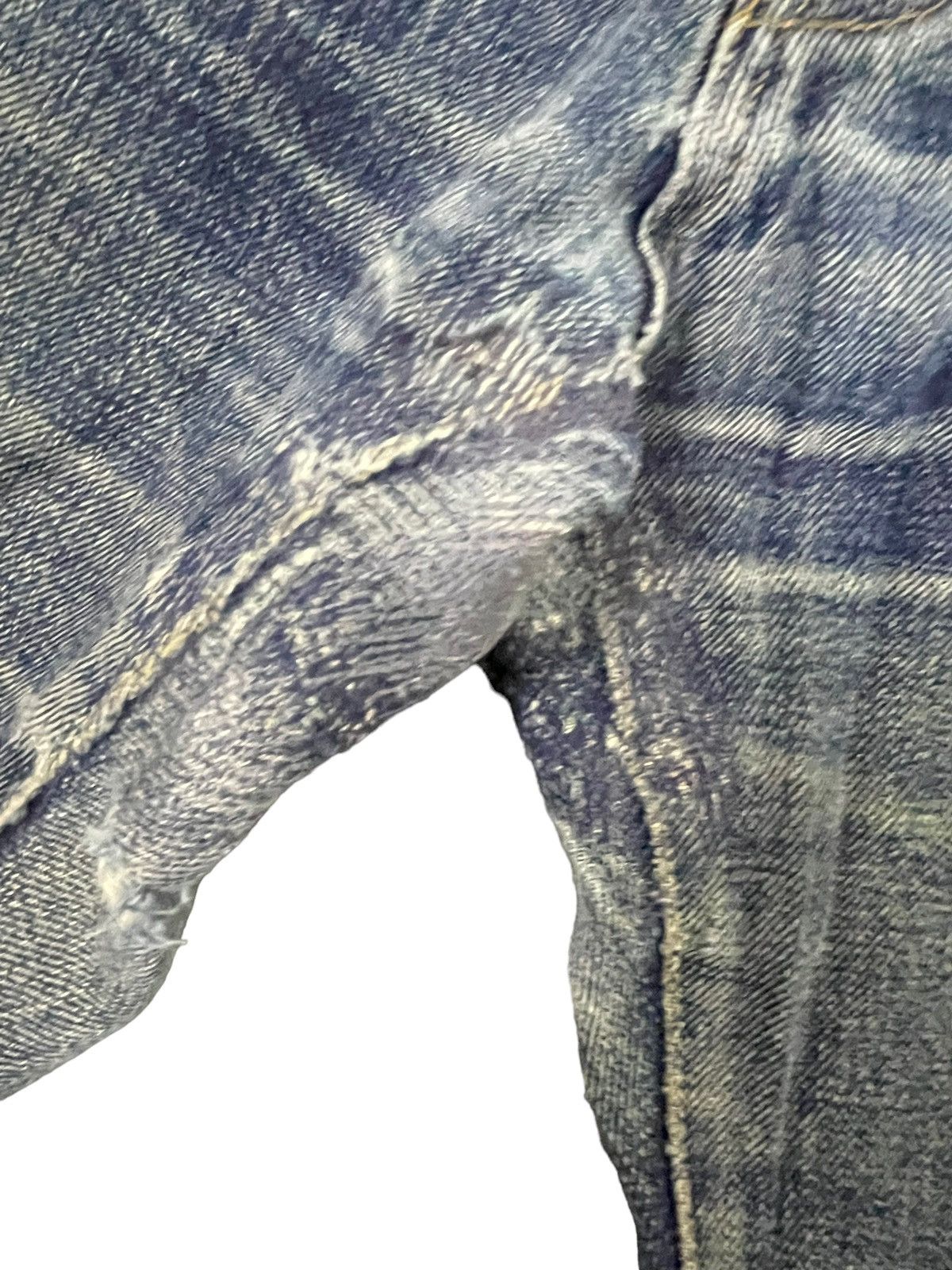 Denime Vintage Denime Orizzonti Selvedge Faded Distresed Denim Size US 30 / EU 46 - 6 Thumbnail