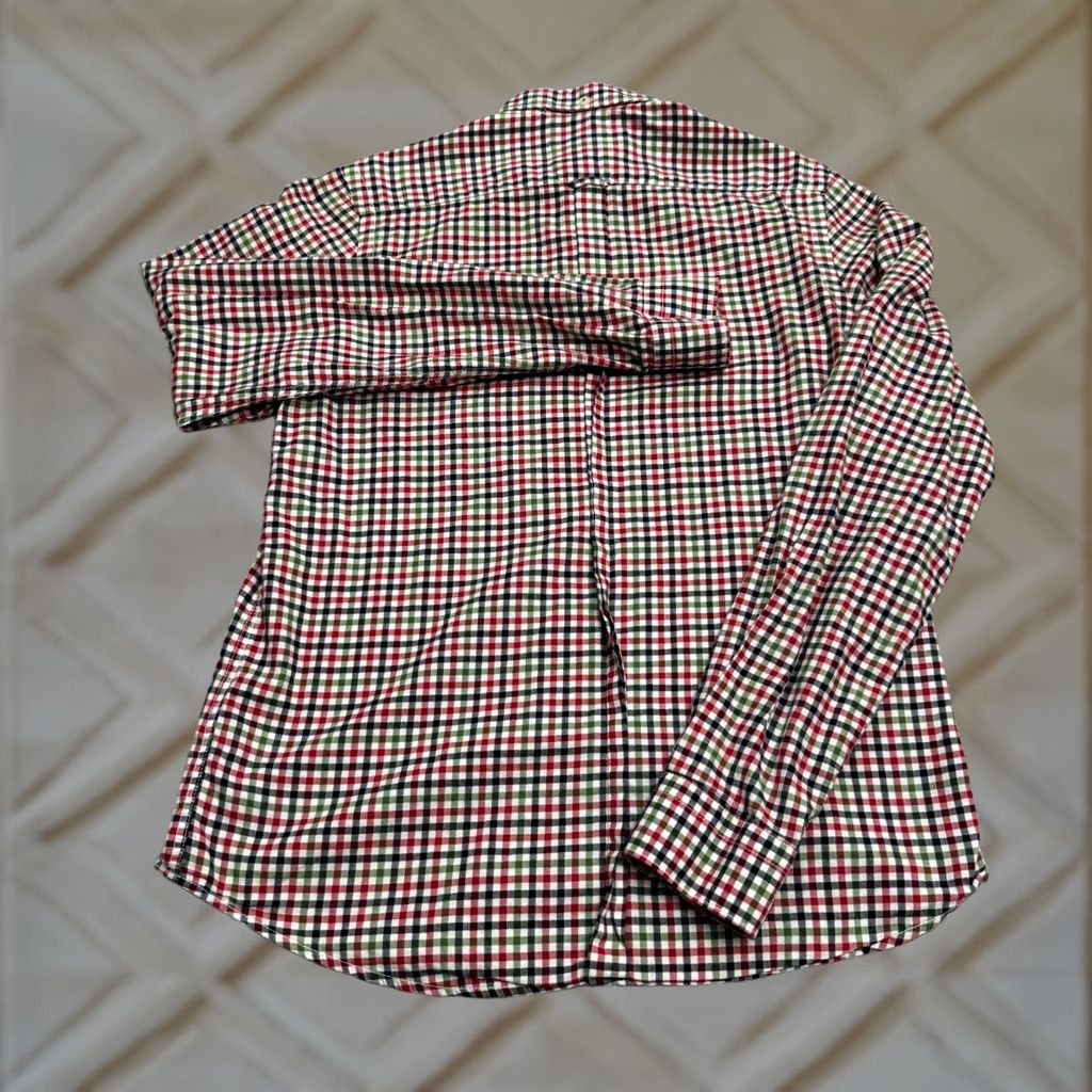 Ben Sherman Ben Sherman Button-Up Shirt Mens Small Multicolor Plaid Cotton Gingham Casual Classic Preppy Size US S / EU 44-46 / 1 - 1 Thumbnail