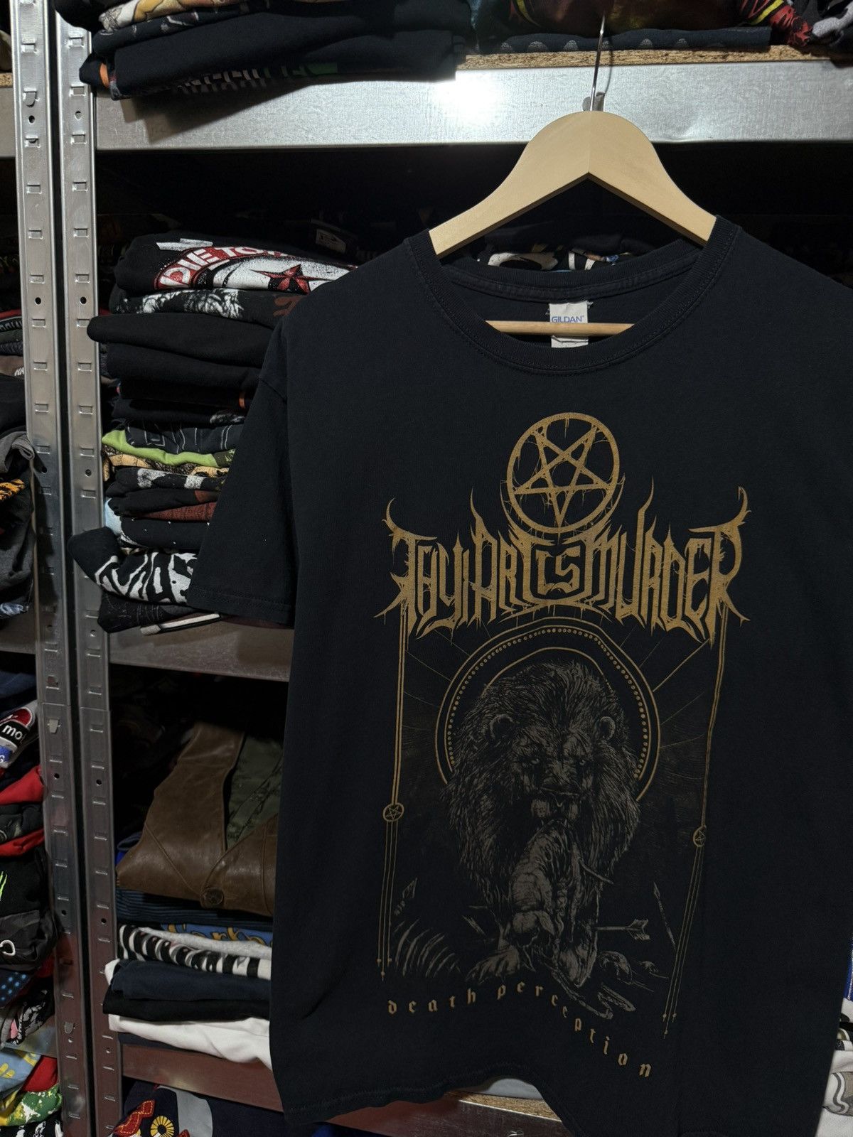Band Tees Thy Art Is Murder Death Perception Rock Band T-shirt Y2K Size US L / EU 52-54 / 3 - 3 Thumbnail
