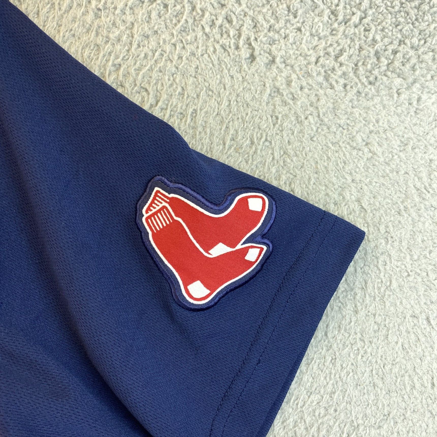 MLB VINTAGE Boston Red Sox Shirt Nike Dri-Fit MLB Regular Tee Men XL Navy Blue MLB Baseball Tee /48-49 Size US XL / EU 56 / 4 - 4 Thumbnail