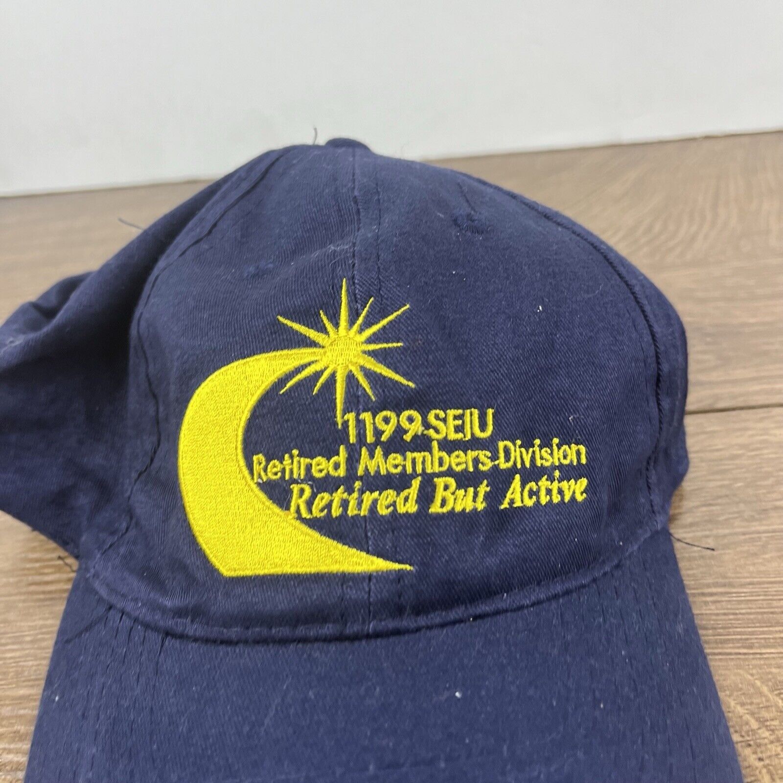 Other 1199 SEIU Hat Retired Active Adjustable Hat Blue Adjustable Size ONE SIZE - 6 Thumbnail