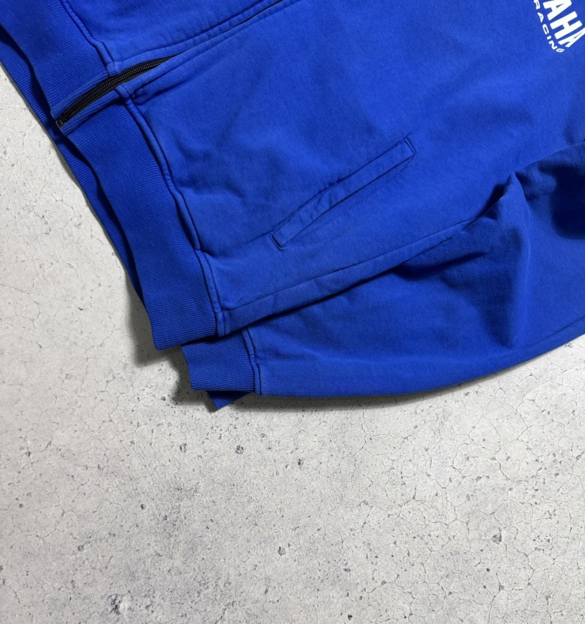 Yamaha Yamaha 20 Racing Full Zip Hoodie Blue Size US XL / EU 56 / 4 - 4 Thumbnail