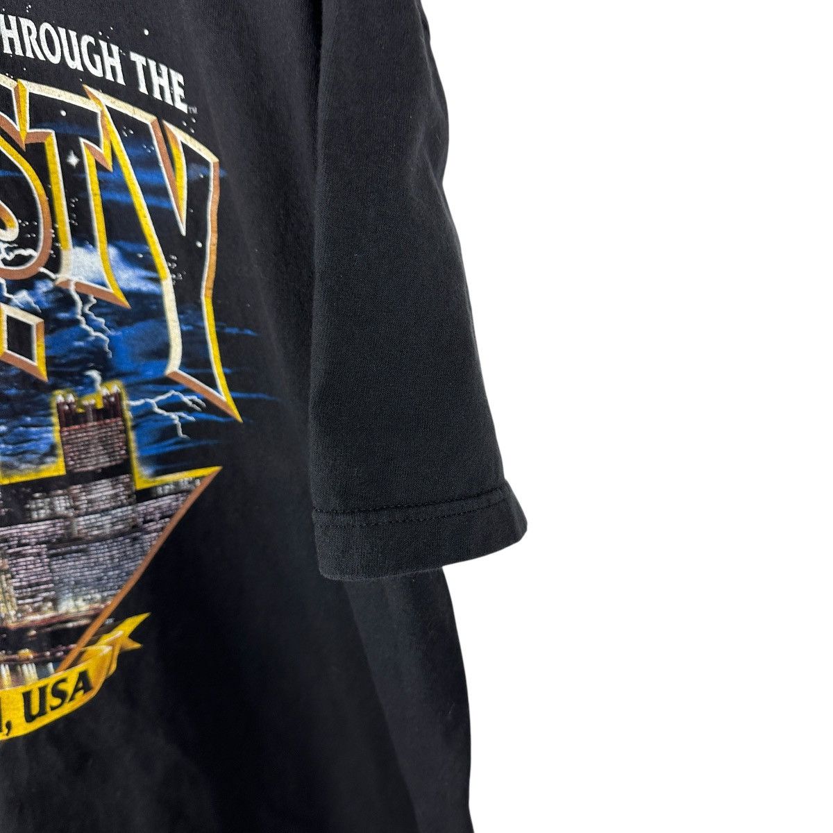 Vintage Vintage 90s Pittsburgh Steelers Big Nasty D Shirt Size US XL / EU 56 / 4 - 4 Thumbnail