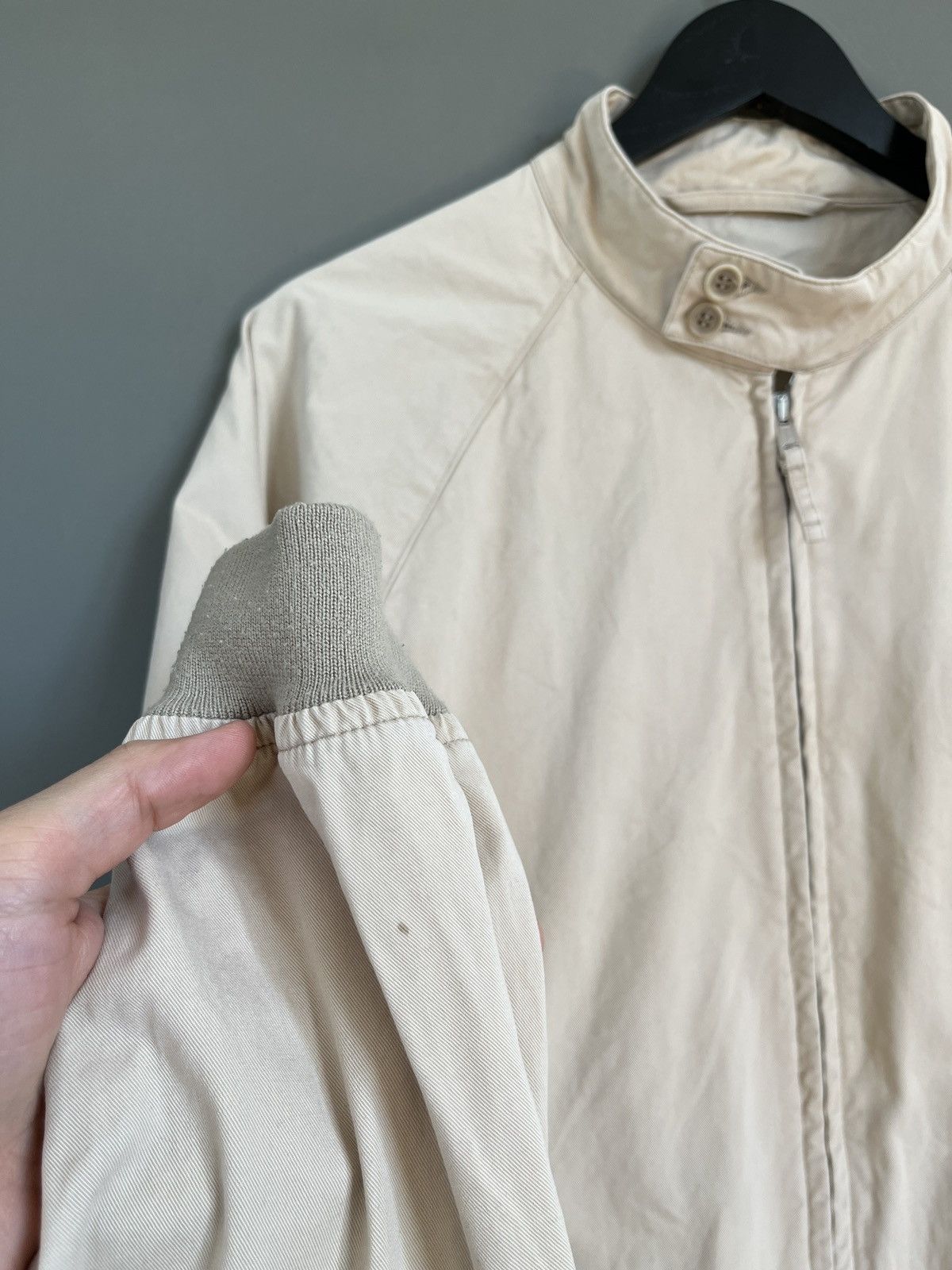 Avirex AVIREX Cotton Beige Classic Flight Bomber Jacket Size US XL / EU 56 / 4 - 10 Thumbnail