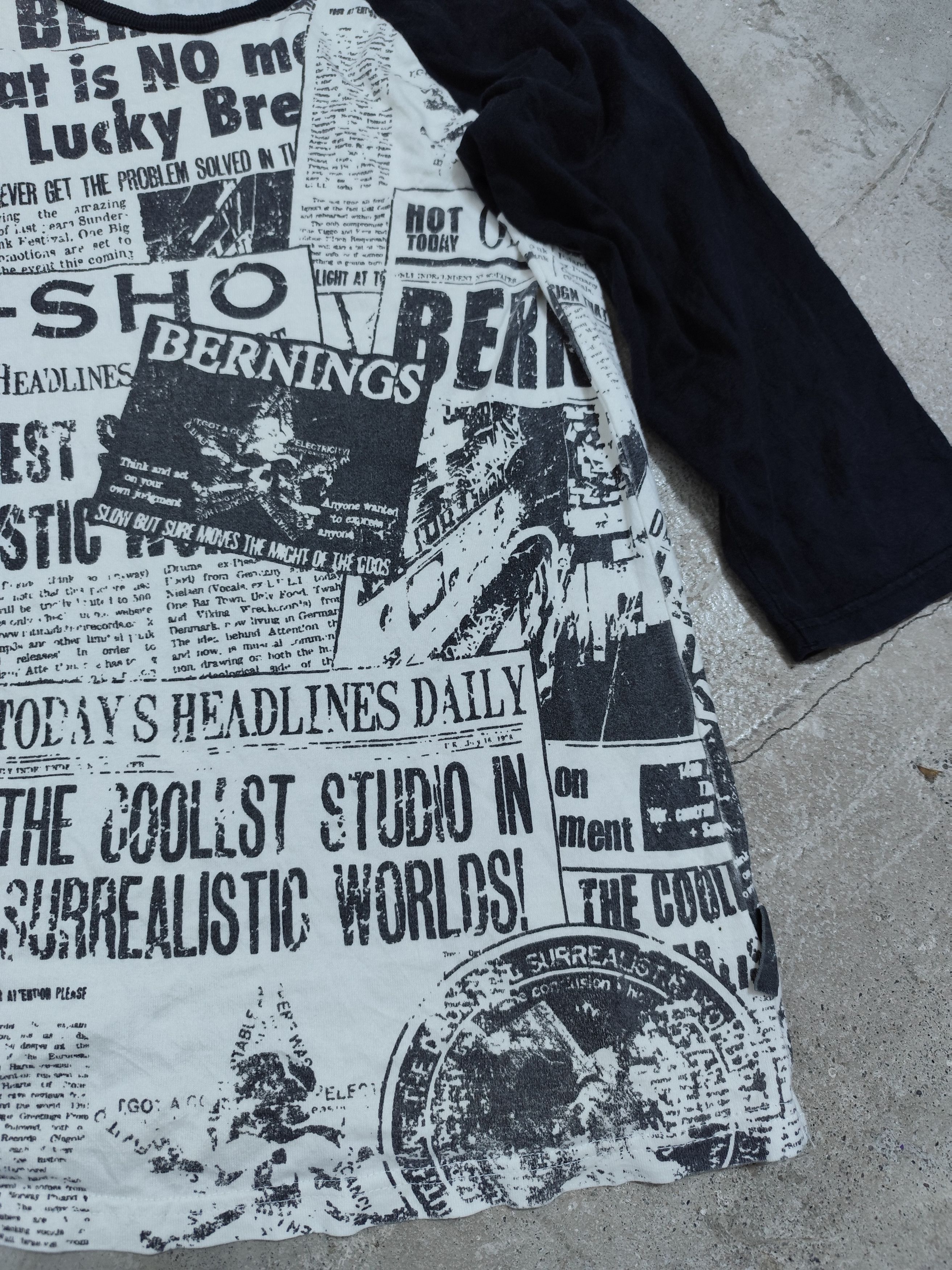 14th Addiction If six was nine style gothic punk berning sho news paper Size US M / EU 48-50 / 2 - 5 Thumbnail