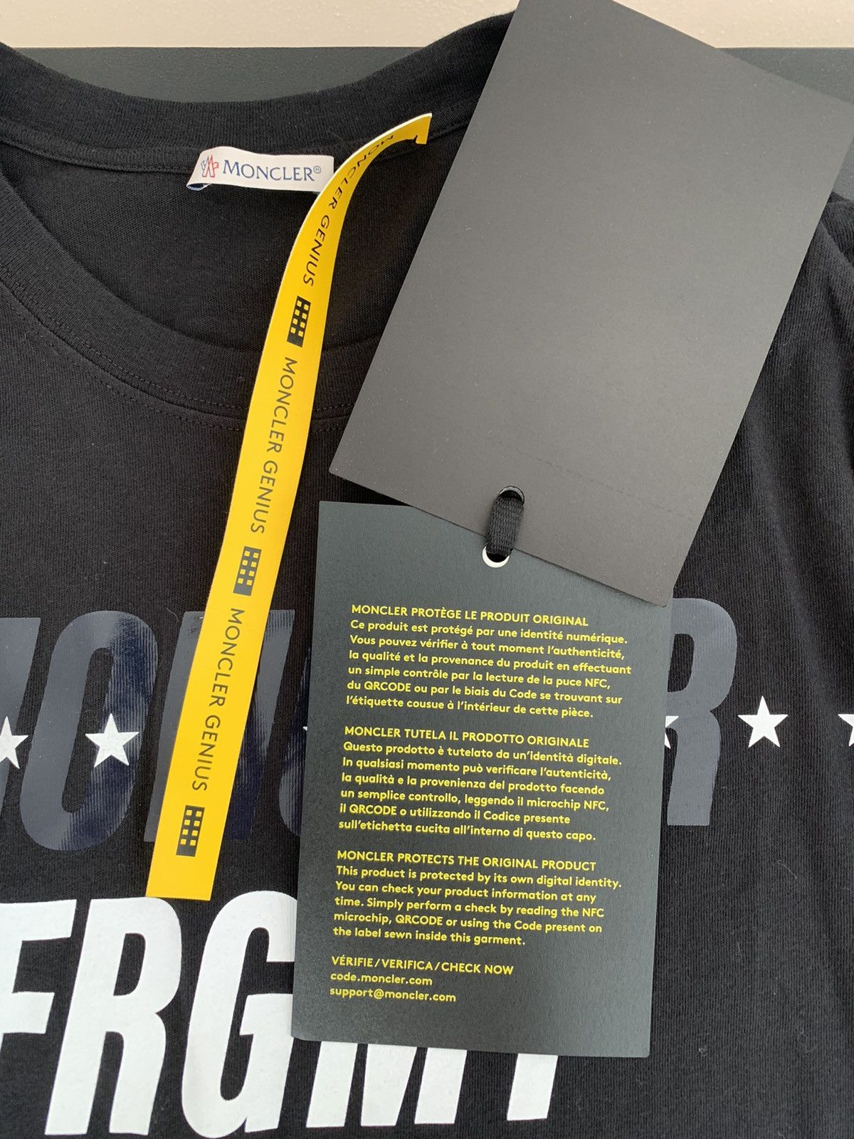 Hiroshi Fujiwara × Moncler Moncler × Hiroshi Fujiwara FRGMT T- Size US L / EU 52-54 / 3 - 15 Thumbnail