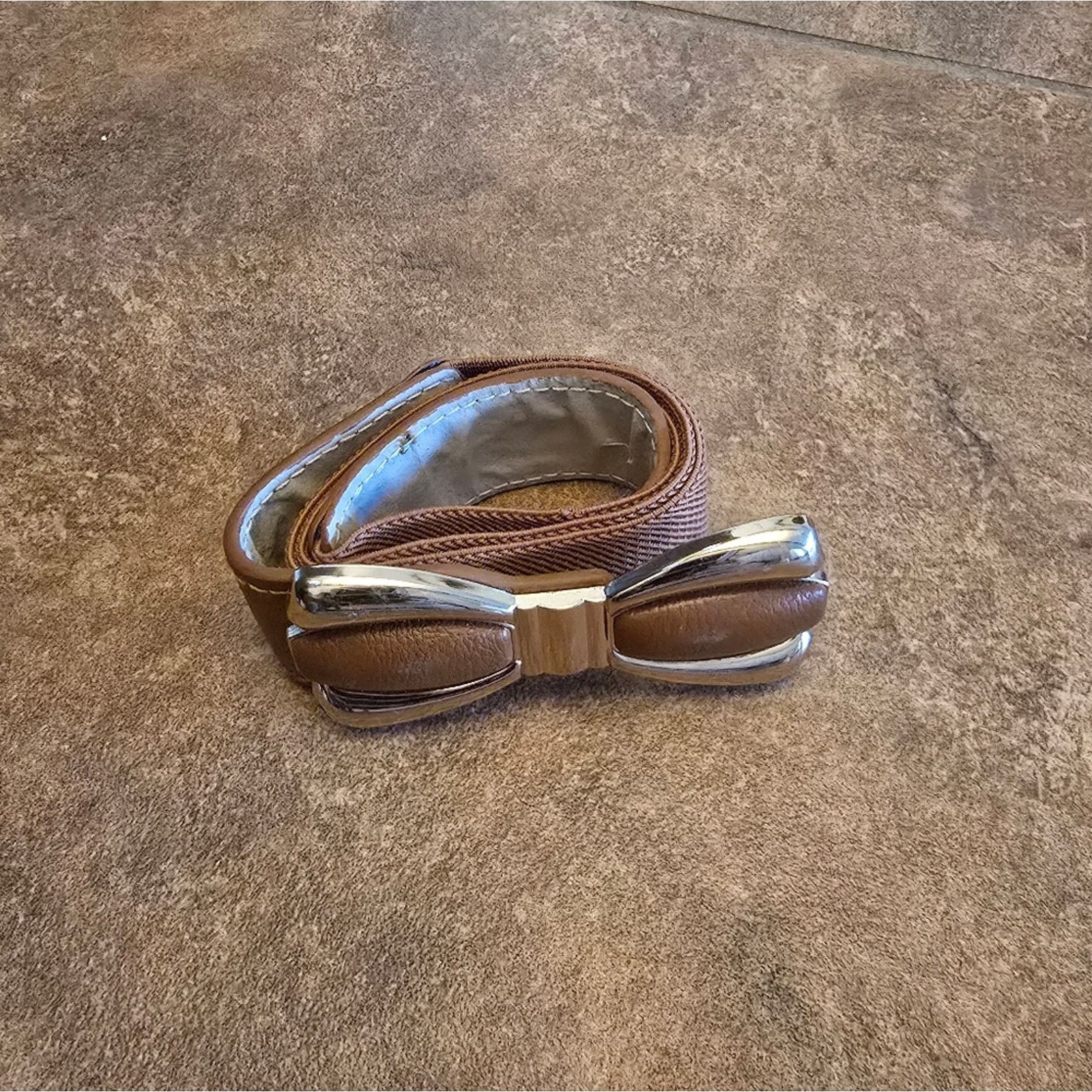 Other Brown Bow Tied 32 Decor Belt Size ONE SIZE - 2 Thumbnail