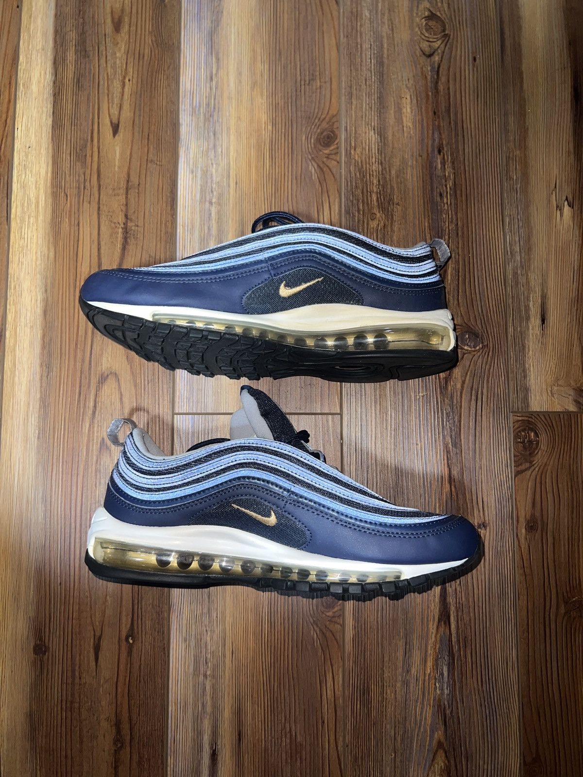 Nike Midnight Navy Air Max 97 2017 Size US 10 / EU 43 - 2 Thumbnail
