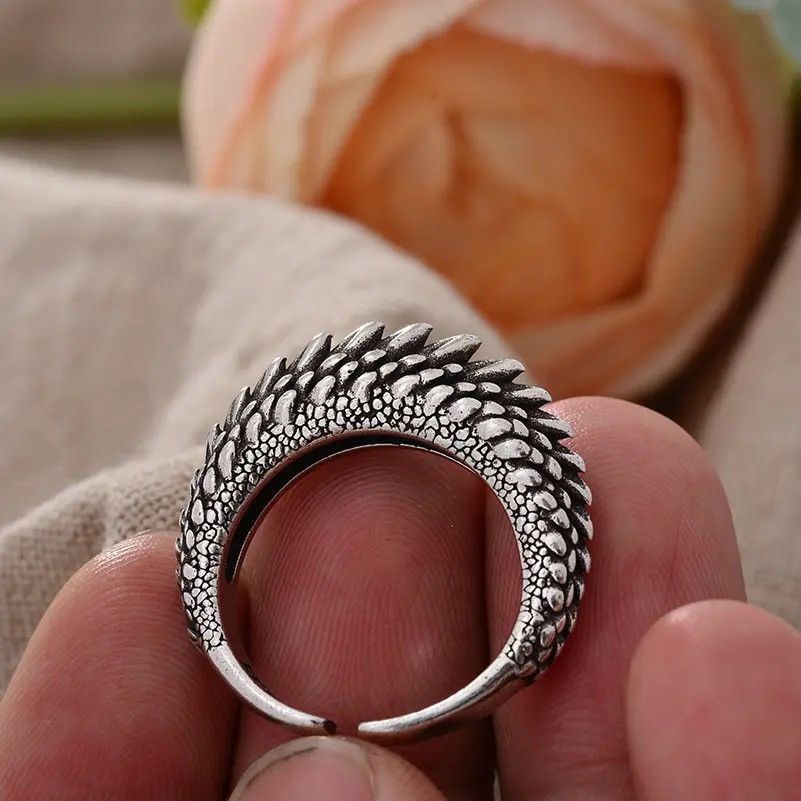 Jewelry Vintage Lizard Armor Ring Size ONE SIZE - 3 Thumbnail