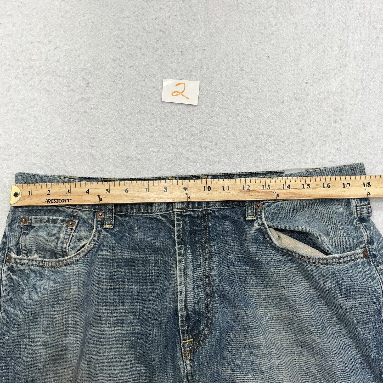 Lucky Brand Vintage Lucky Brand Gene Montesano Boot Cut Denim Jeans USA Size US 36 / EU 52 - 12 Thumbnail