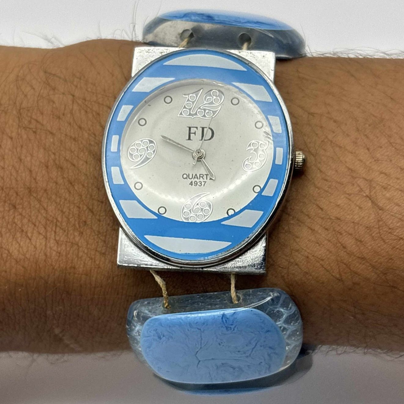 Other Y2K Blue Chunky FD Watch Size ONE SIZE - 2 Thumbnail