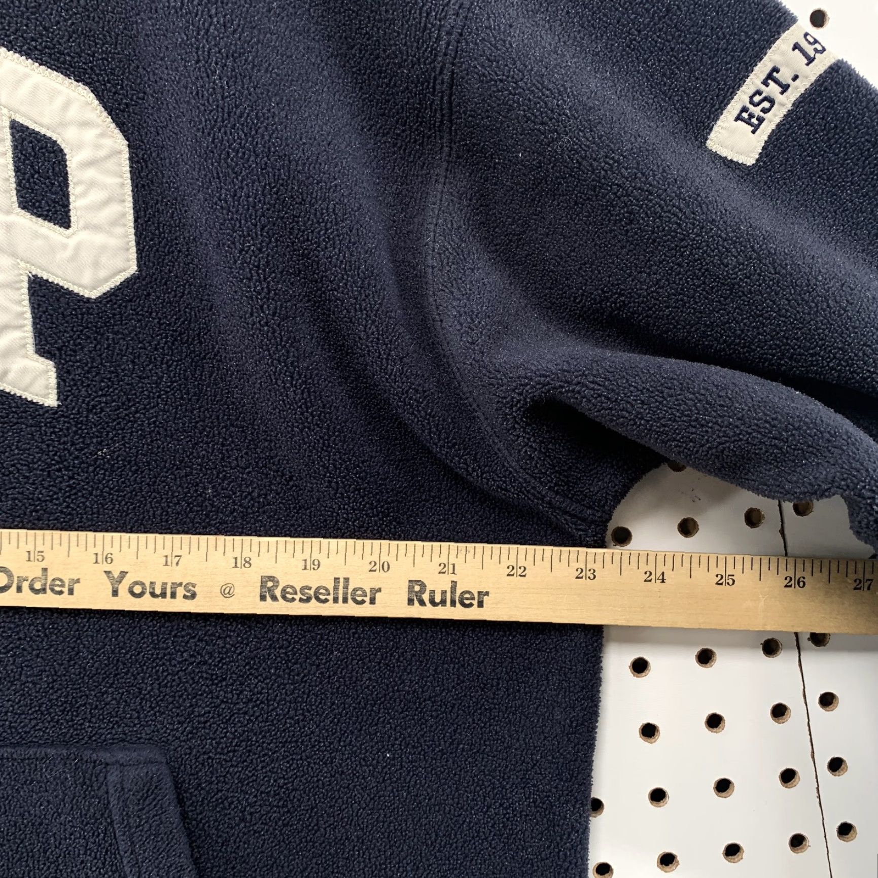 Gap VINTAGE GAP Mens Hoodie Sweatshirt L Blue Embroidered Spellout Arch Pullover Shirt Mens L Blue Embroidered Pullover Hoodie 90s Size US L / EU 52-54 / 3 - 4 Thumbnail